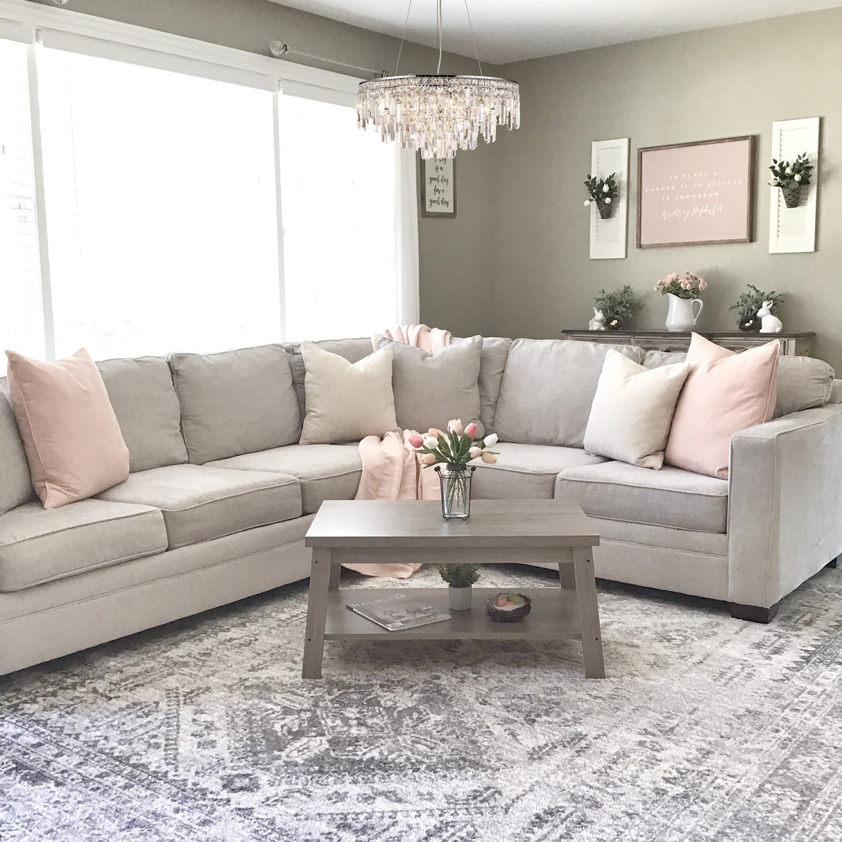 Maddison 60cm Round 8 Light Crystal Chandelier - Polished Chrome