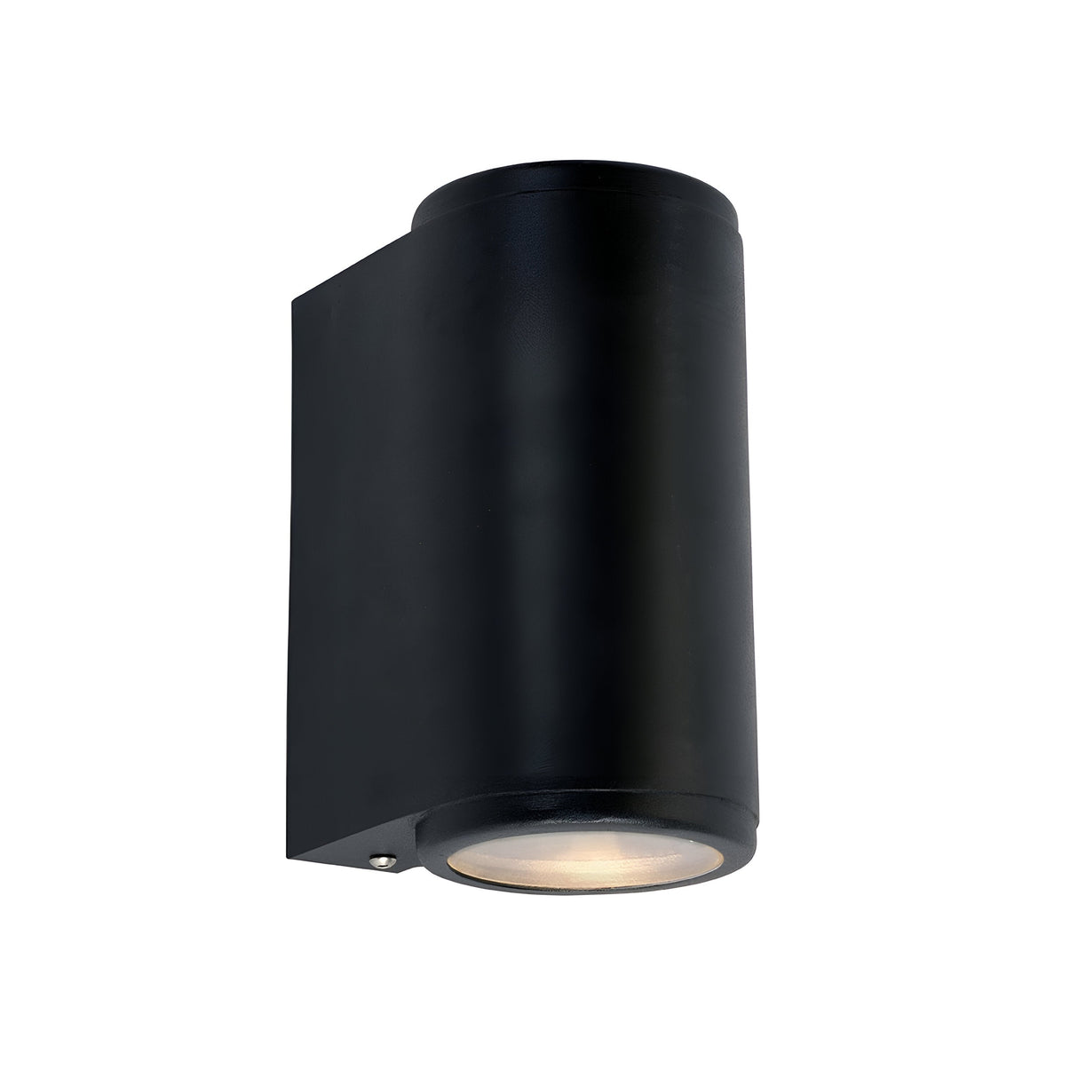 Mandal 2 Light Up/Down Wall Light Black - Black