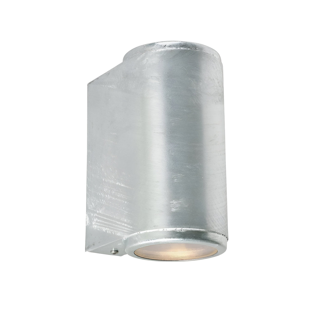 Mandal 2 Light Up/Down Wall Light Galvanised - Galvanised