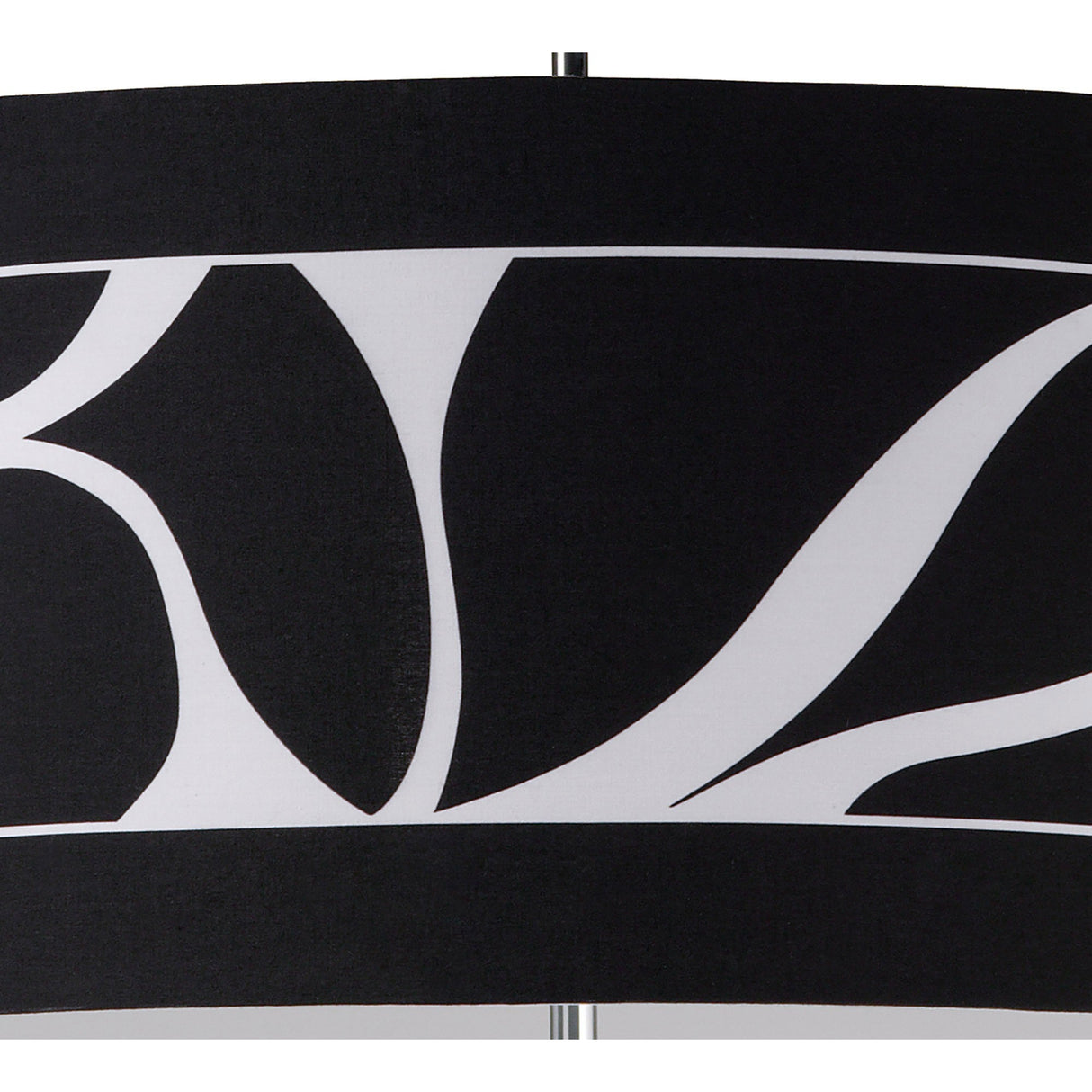 Manhattan Large 3 Light Pendant Light – Polished Chrome With Black Shade