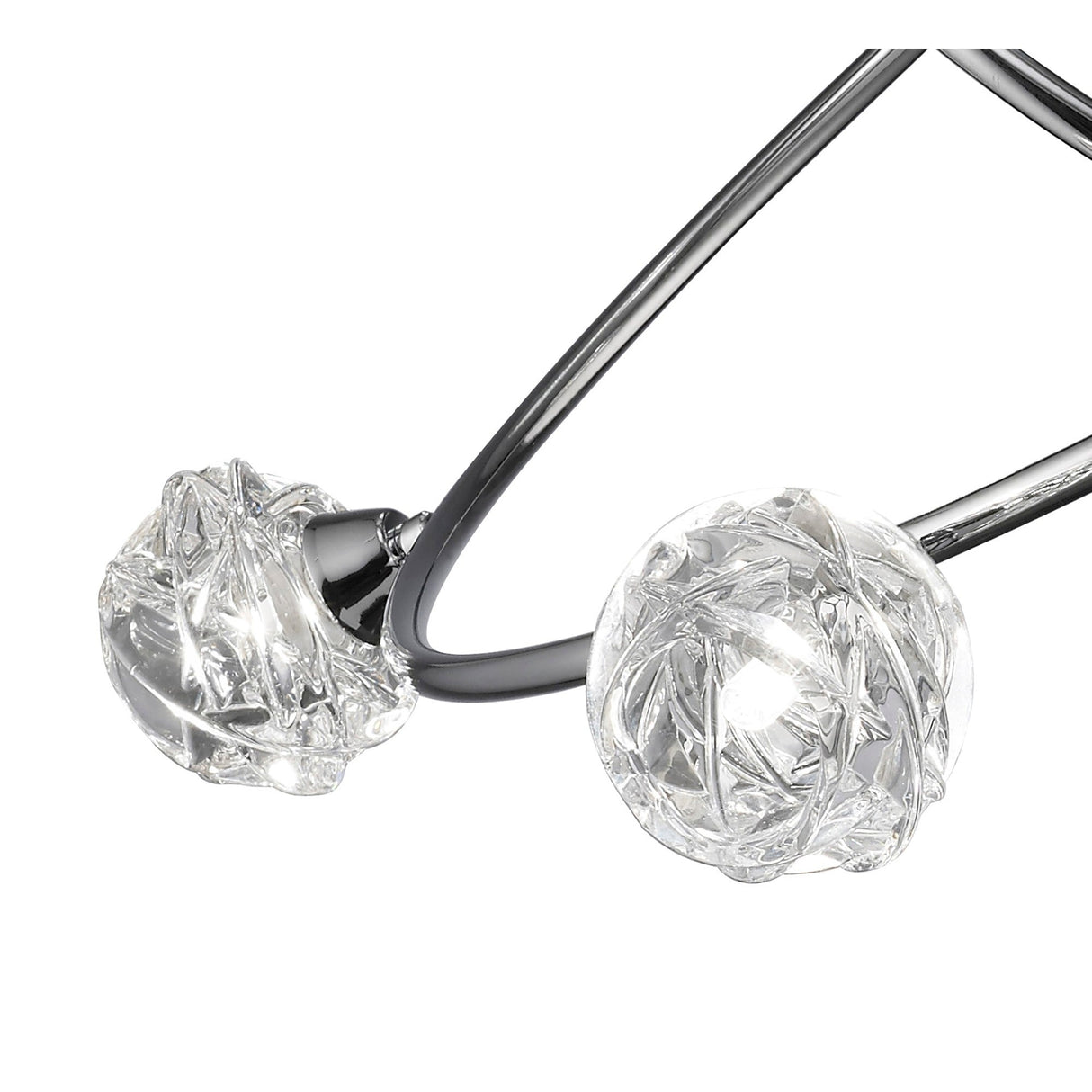 Maremagnum 8 Light Semi-Flush Ceiling Light – Polished Chrome