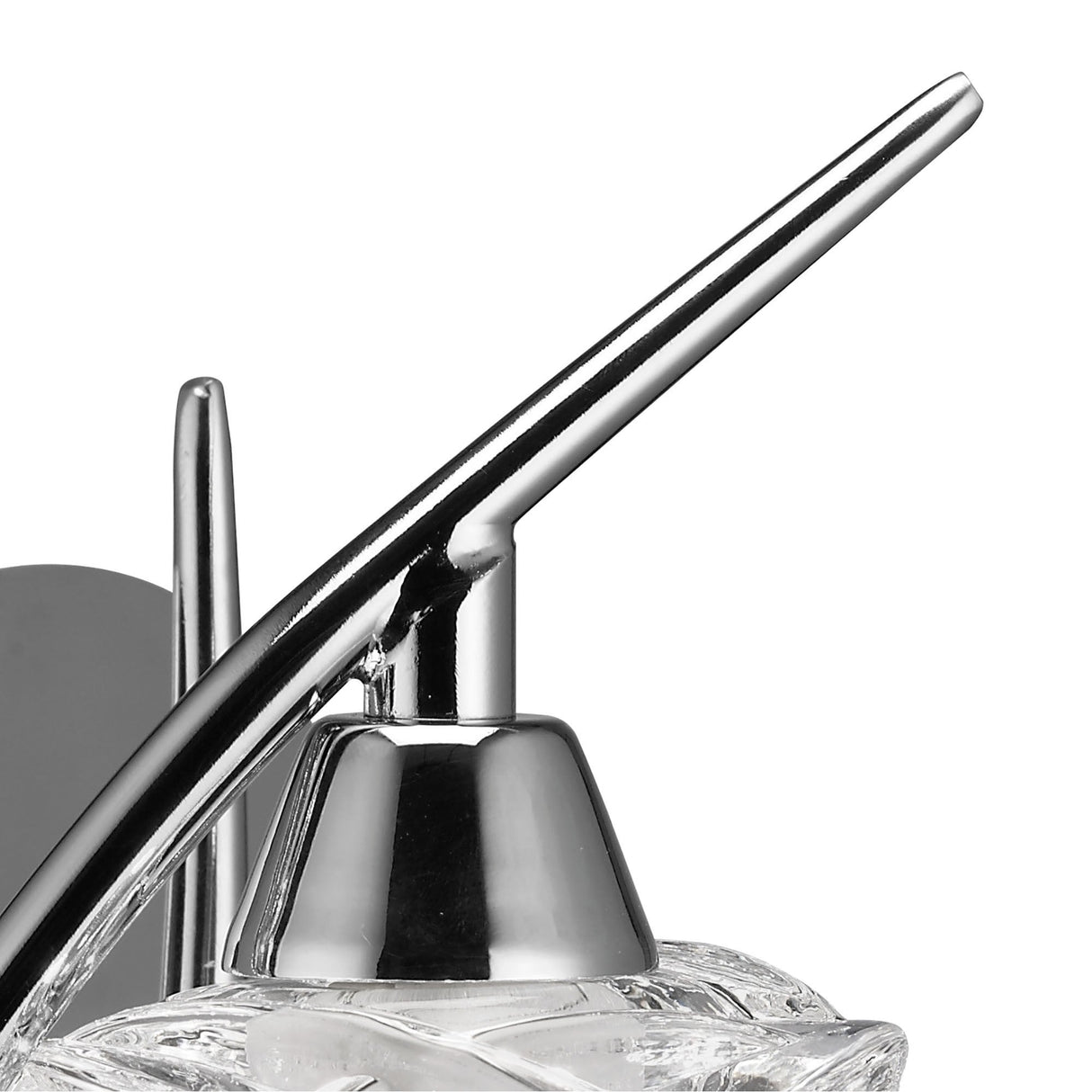 Maremagnum 1 Light Wall Light With Switch - Chrome