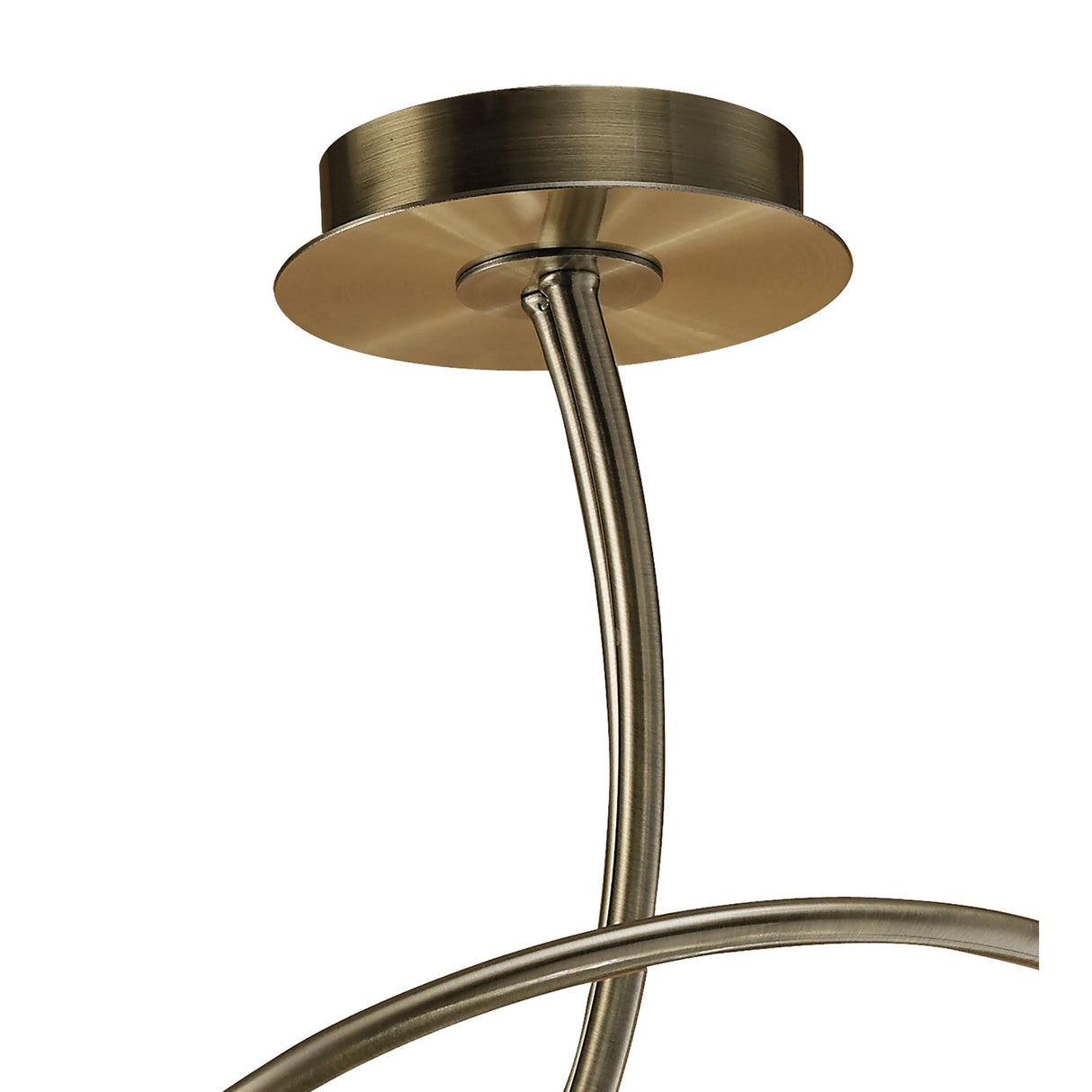 Maremagnum 6 Light Semi-Flush Ceiling Light – Antique Brass