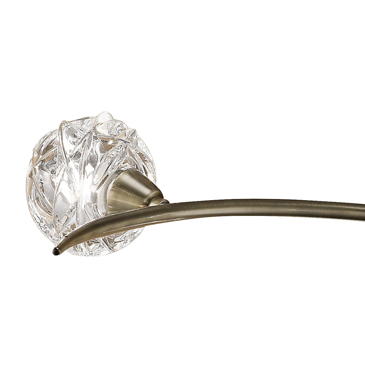 Maremagnum 6 Light Semi-Flush Ceiling Light – Antique Brass