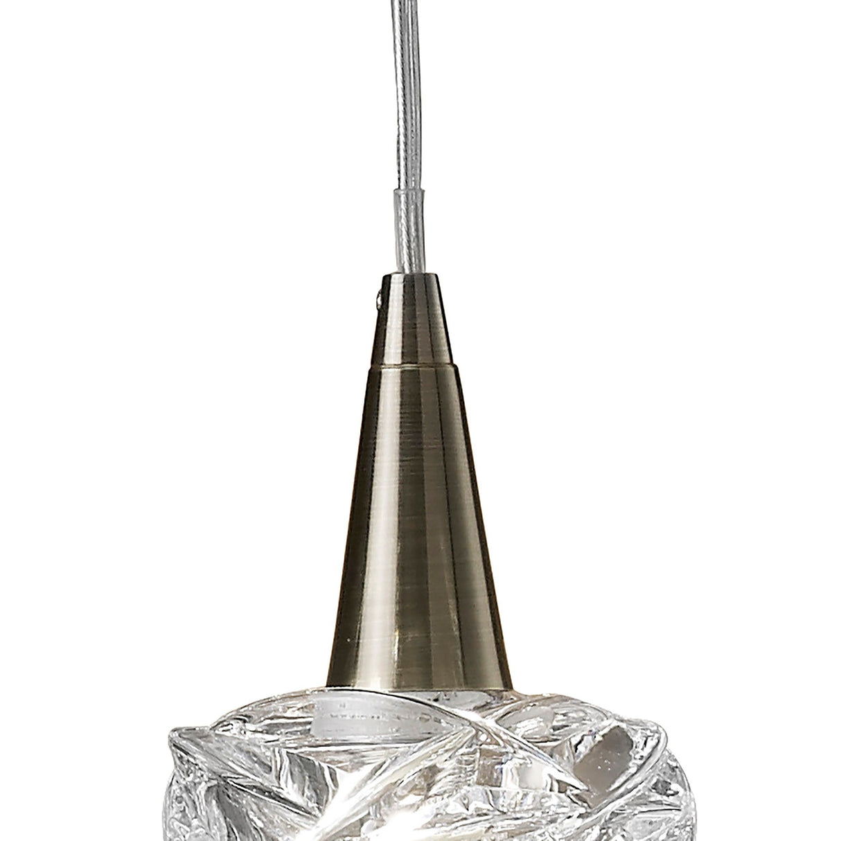 Maremagnum 12cm 1 Light Pendant Light - Antique Brass