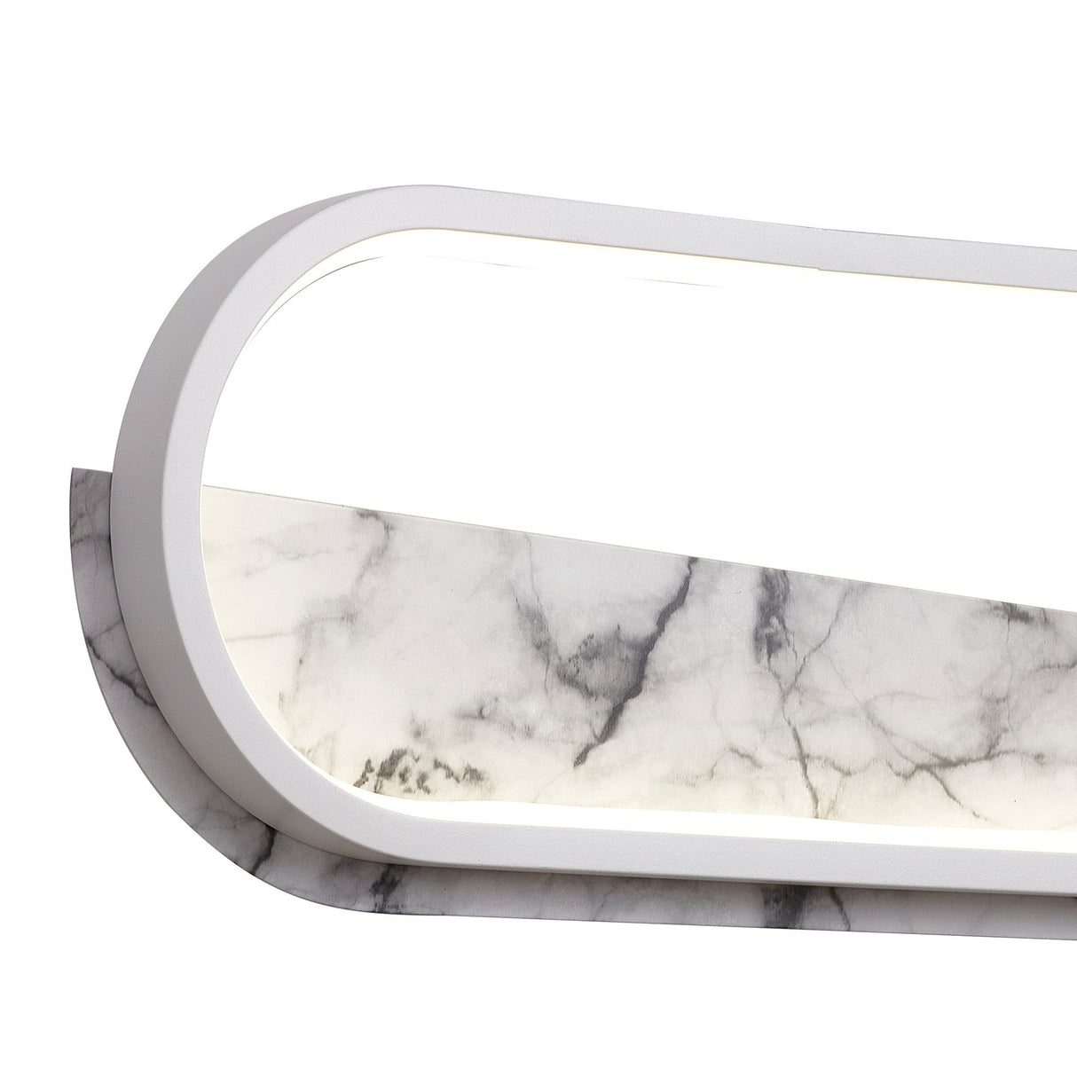 Marmol LED Wall Light 20W 3000K - White Marble/White