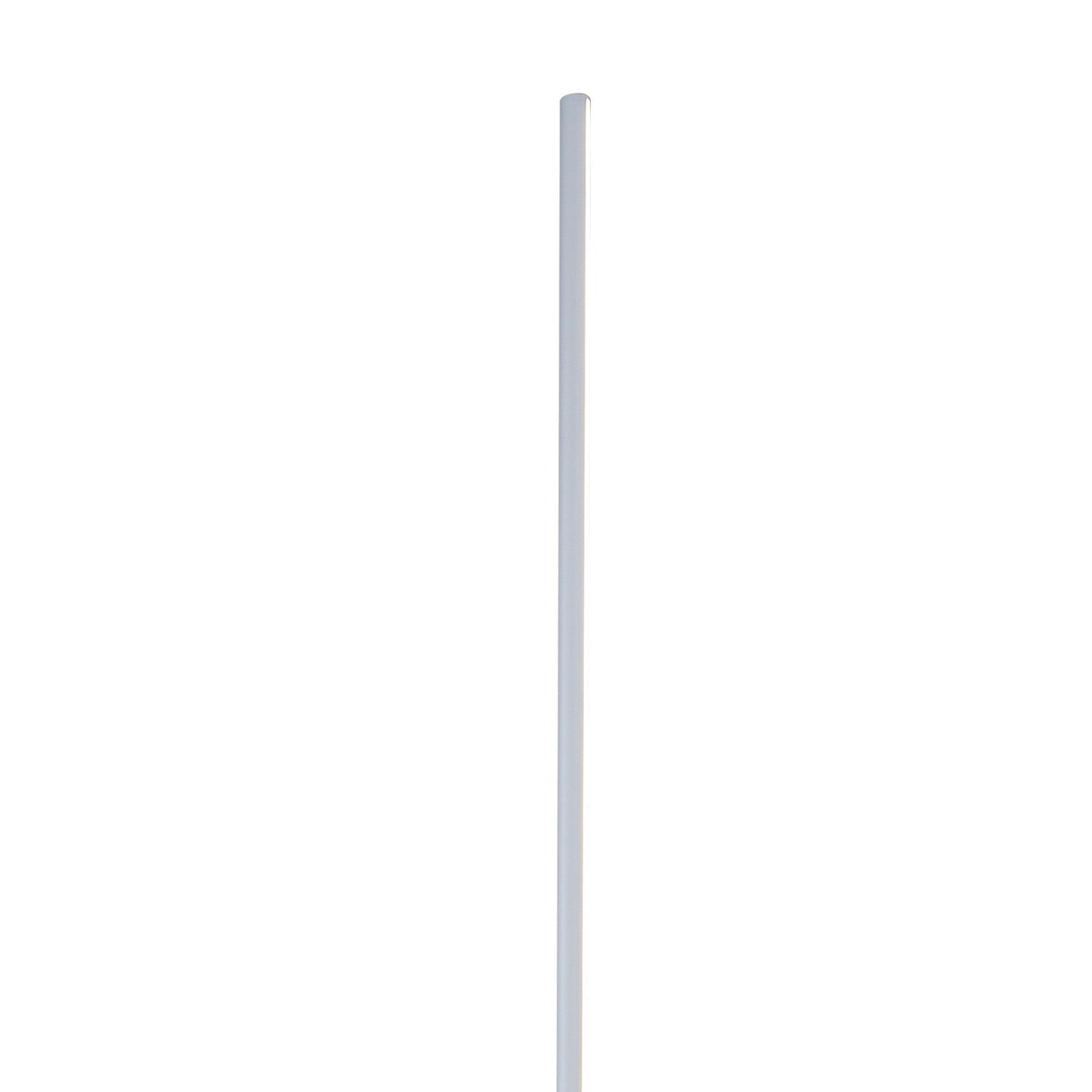 The Marmol LED Floor Lamp 28W 3000K in White Marble & White stands tall and slender against a plain white background.