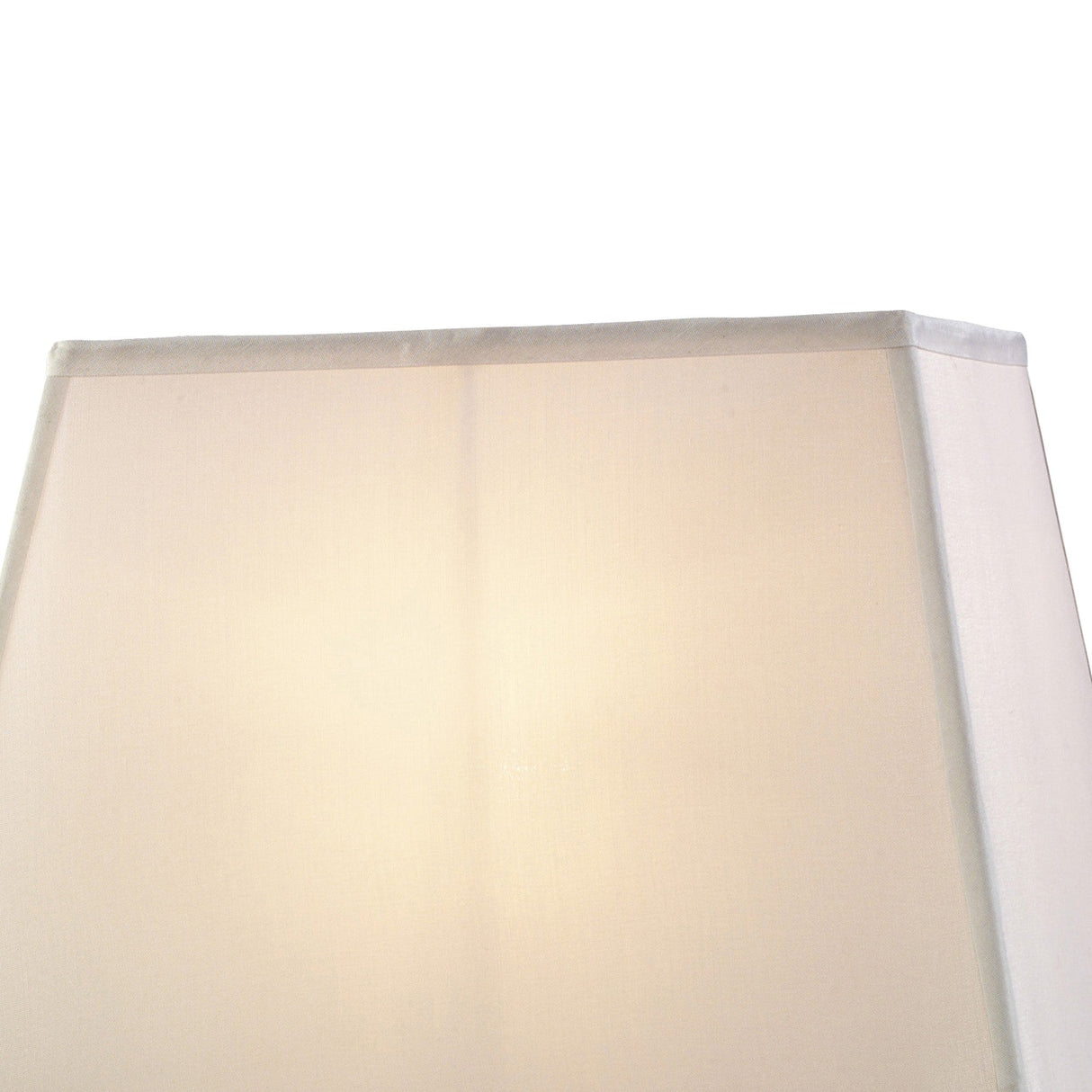 Maxine Rectangular Lampshade - White, 27/36cm x 24cm