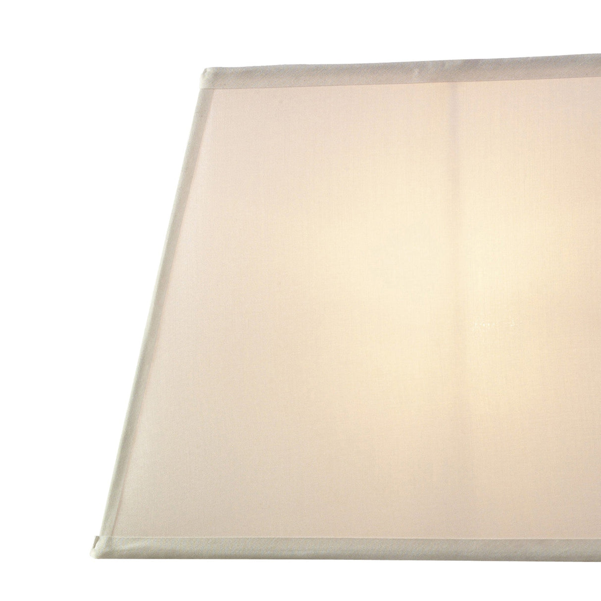 Maxine Rectangular Lampshade - White, 27/36cm x 24cm