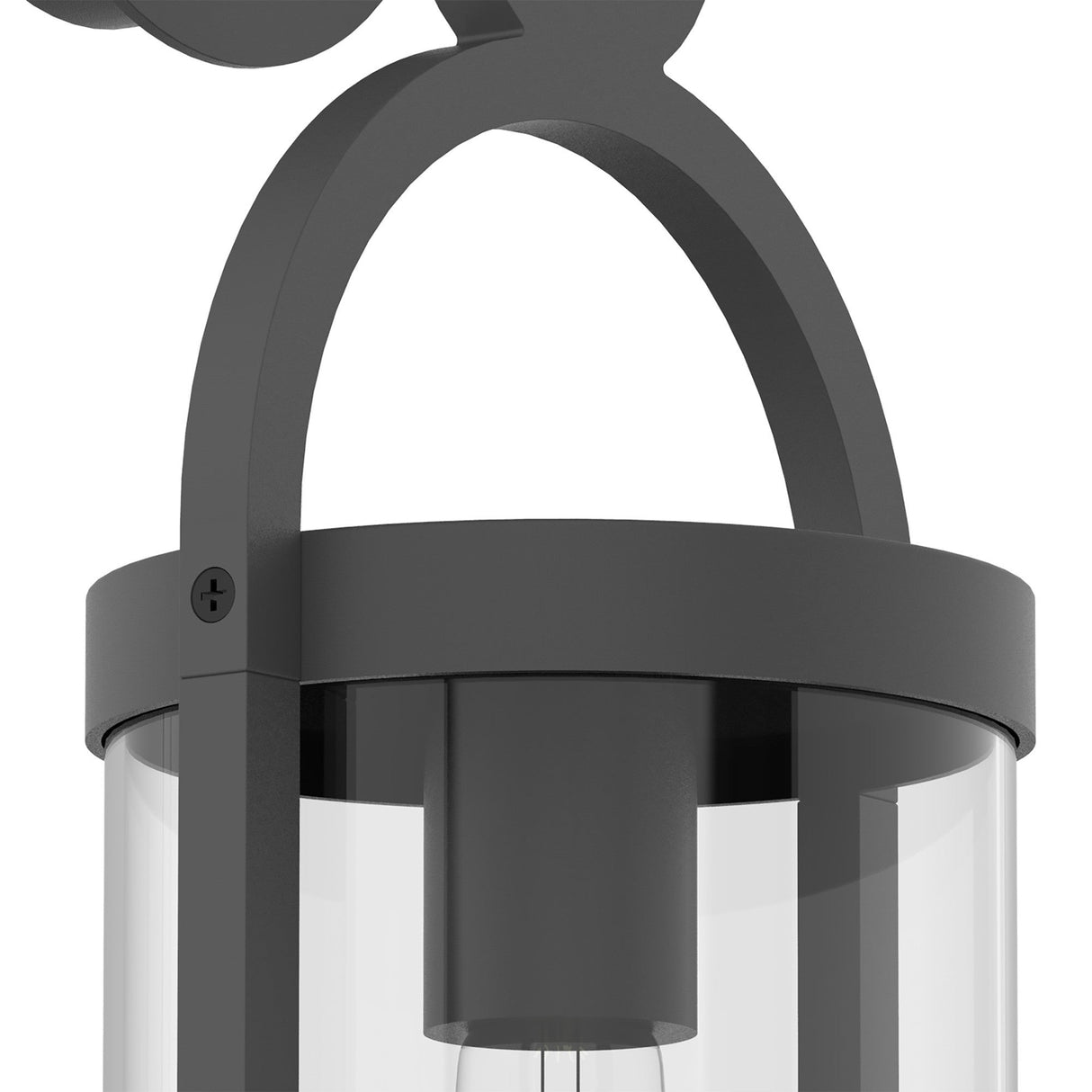 Maya 1 Light Large Outdoor Wall Light - Anthracite