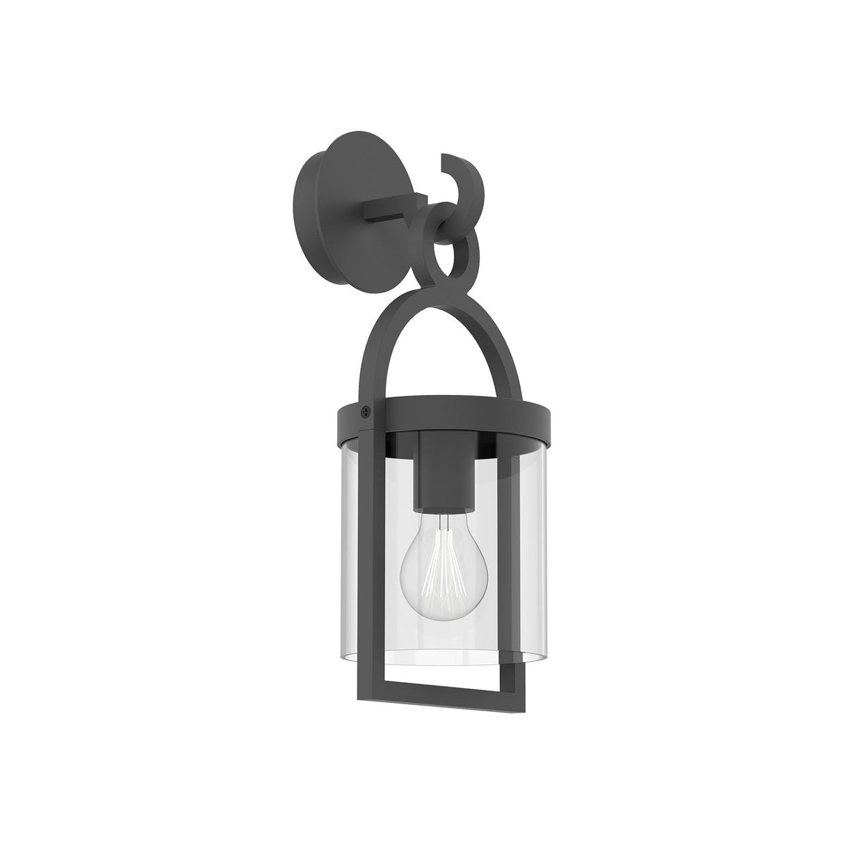 Maya 1 Light Large Outdoor Wall Light - Anthracite