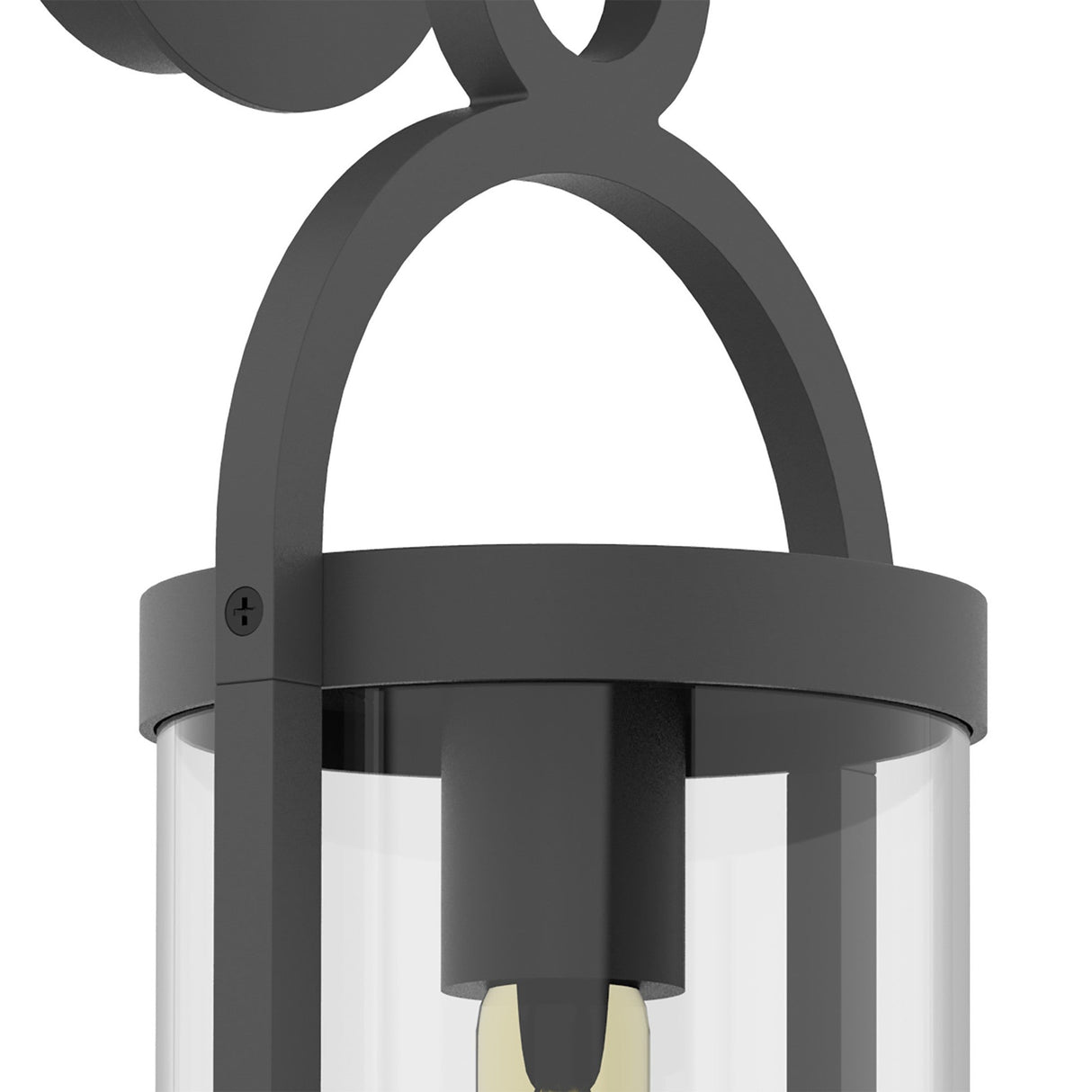 Maya 1 Light Small Outdoor Wall Light - Anthracite