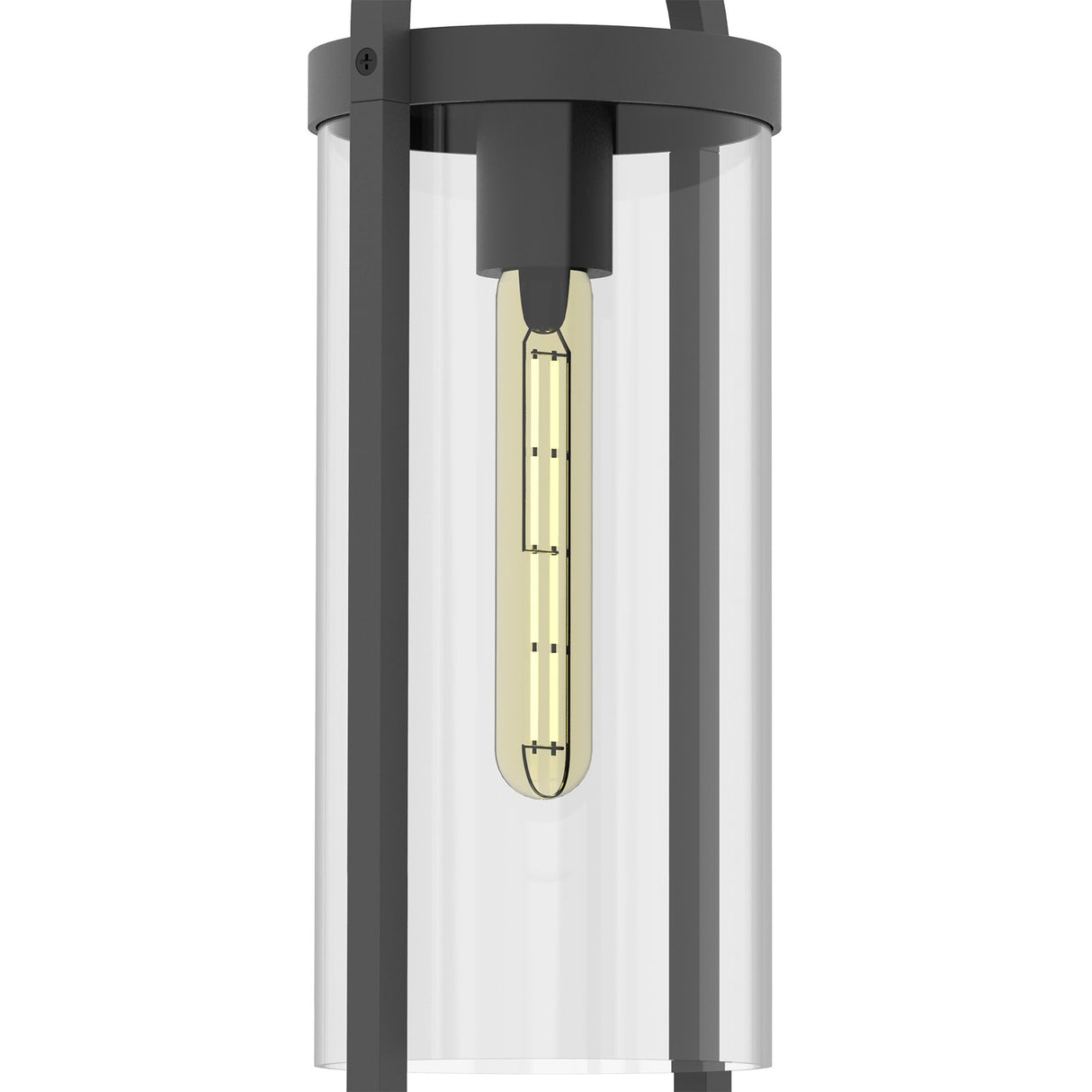 Maya 1 Light Small Outdoor Wall Light - Anthracite