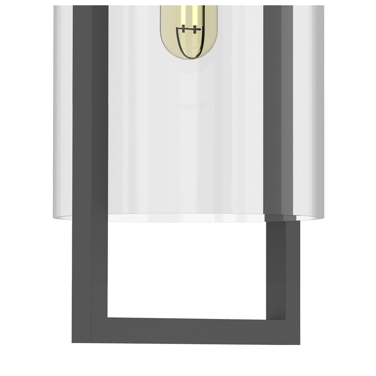 Maya 1 Light Small Outdoor Wall Light - Anthracite