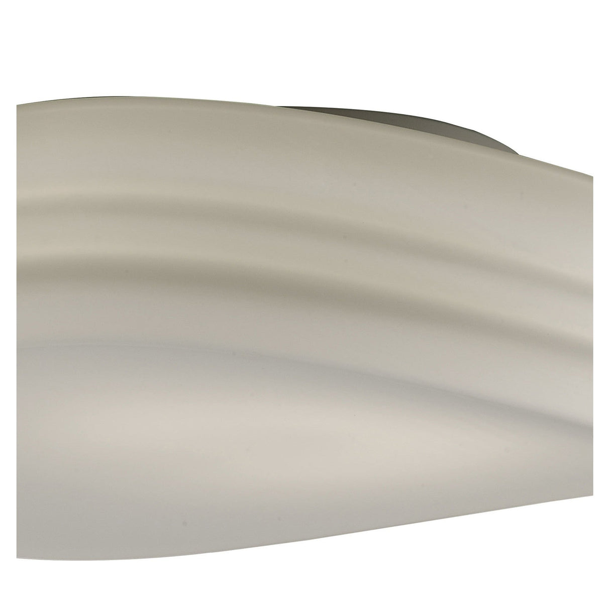 Mediterraneo 3 Light Glass Wall/Flush Ceiling Light - White