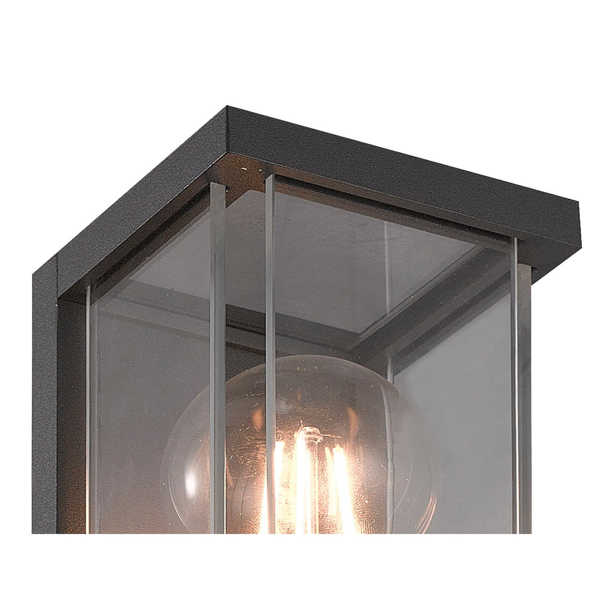 Meribel 1 Light Outdoor Wall Light - Graphite