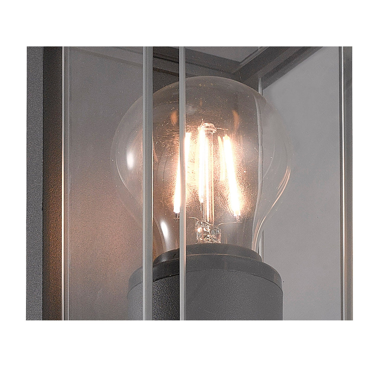 Meribel 1 Light Outdoor Wall Light - Graphite