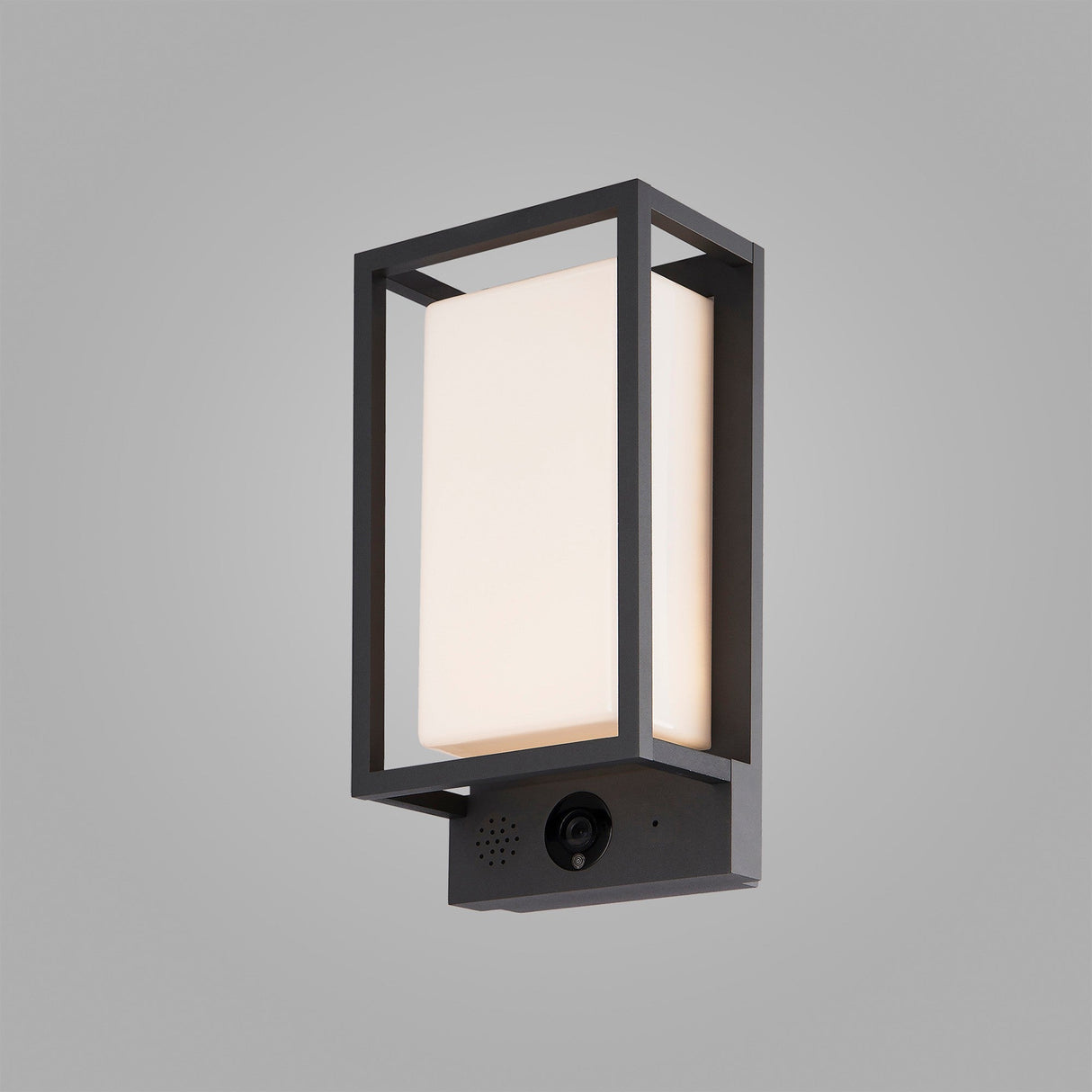 Meribel Camera WiFi CCT Outdoor LED Wall Light - Graphite