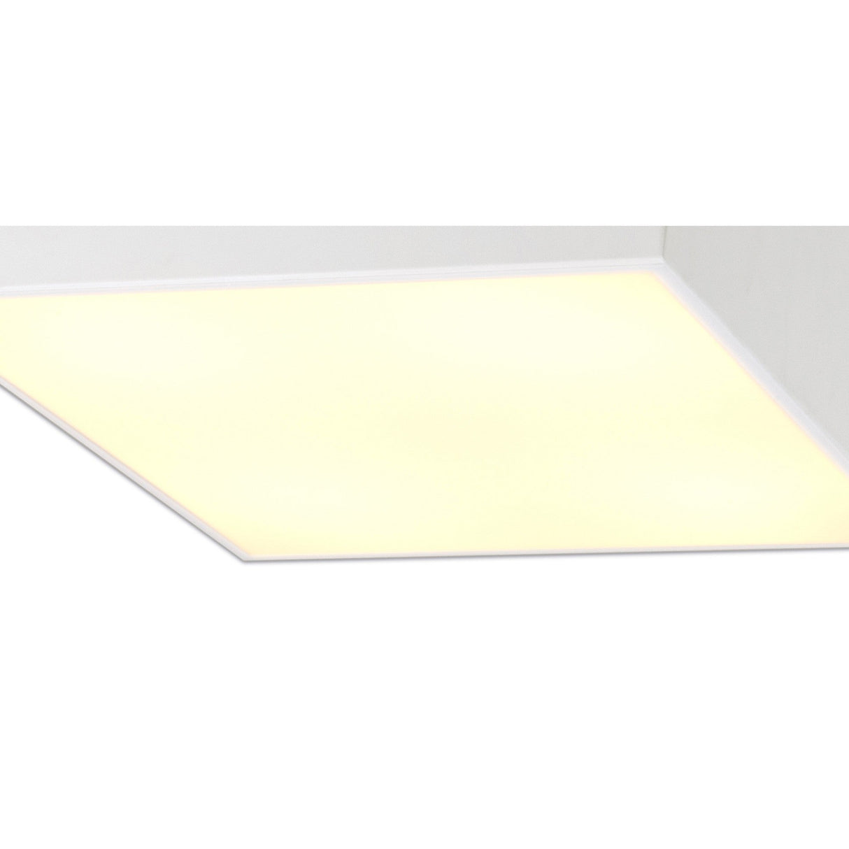 Mini 5 Light Square Flush Ceiling Light - White