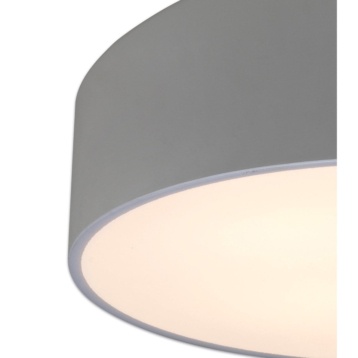 Mini 5 Light Round Flush Ceiling Light - Silver