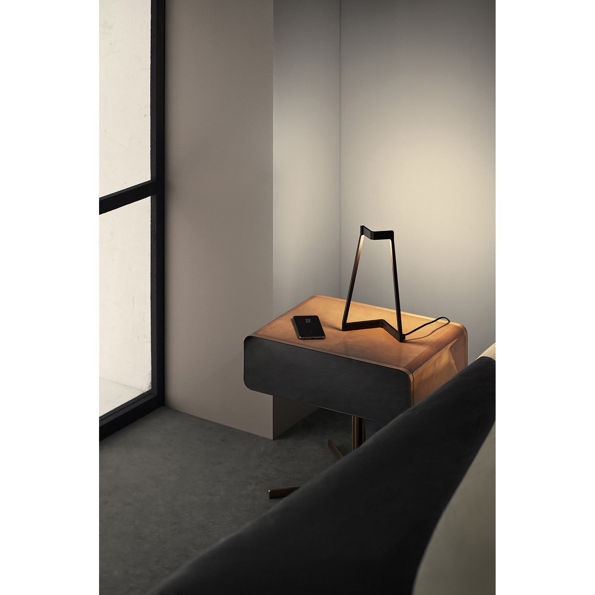 Minimal LED Table Lamp 5W 3000K - Black