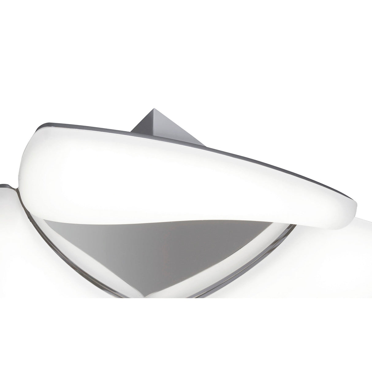 Mistral LED Flush Ceiling Light 18W 3000K - Polished Chrome