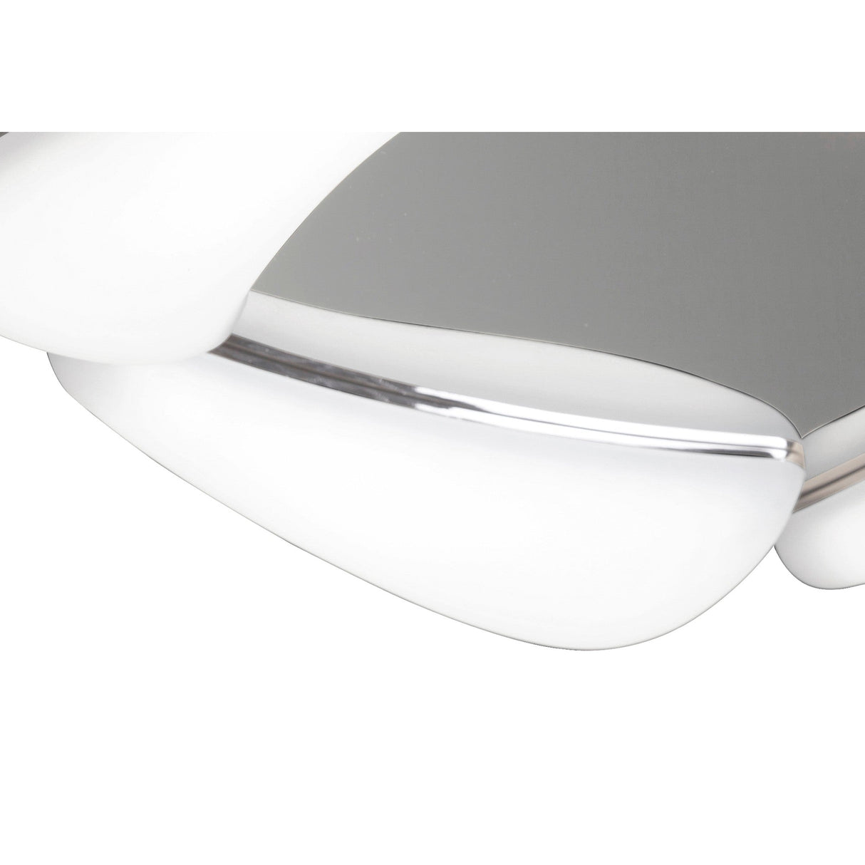 Mistral LED Flush Ceiling Light 24W 3000K - Polished Chrome