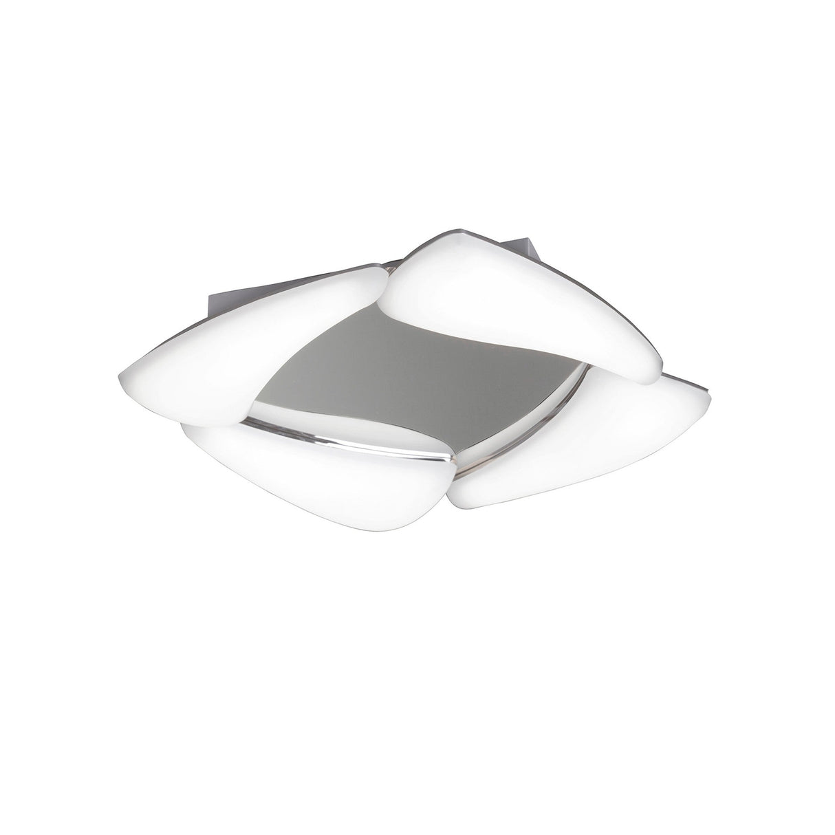 Mistral LED Flush Ceiling Light 24W 3000K - Polished Chrome