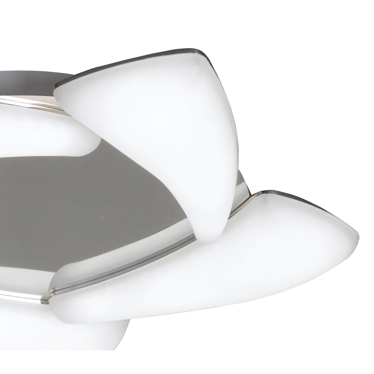 Mistral LED Flush Ceiling Light 30W 3000K - Polished Chrome