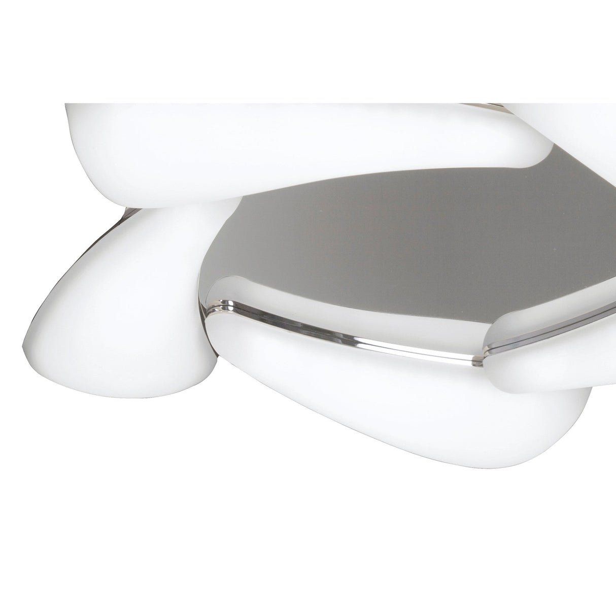 Mistral LED Flush Ceiling Light 30W 3000K - Polished Chrome