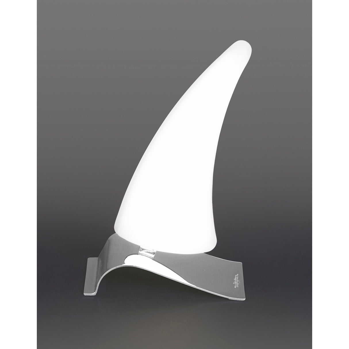 Mistral LED Frosted Acrylic Right Table Lamp 6W 3000K - Chrome