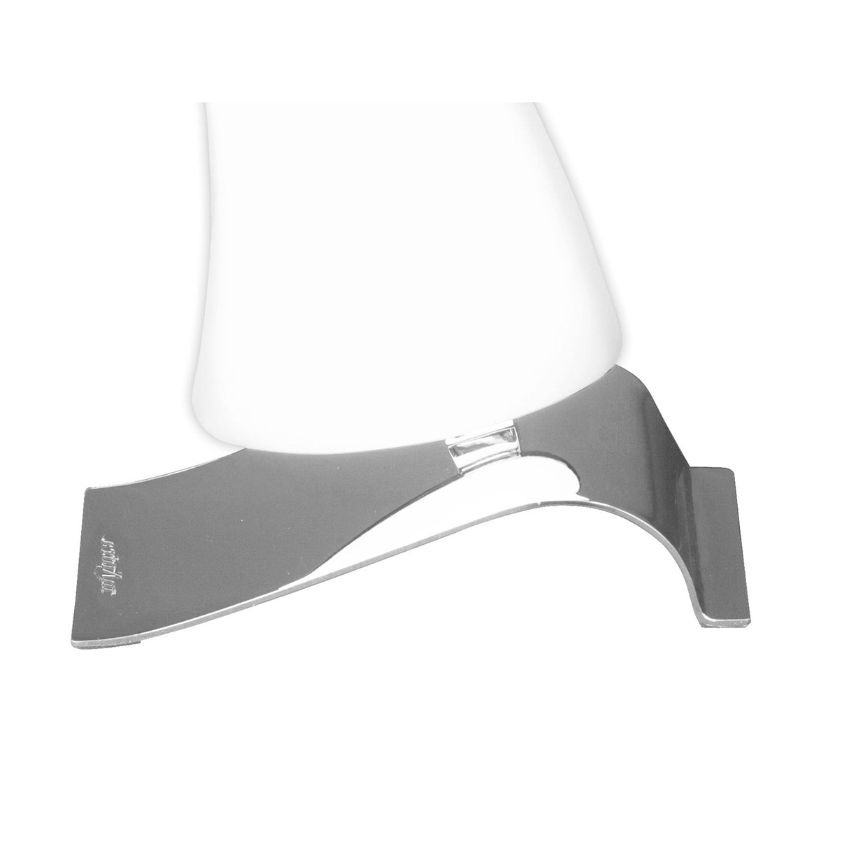 Mistral LED Frosted Acrylic Left Table Lamp 6W 3000K - Chrome