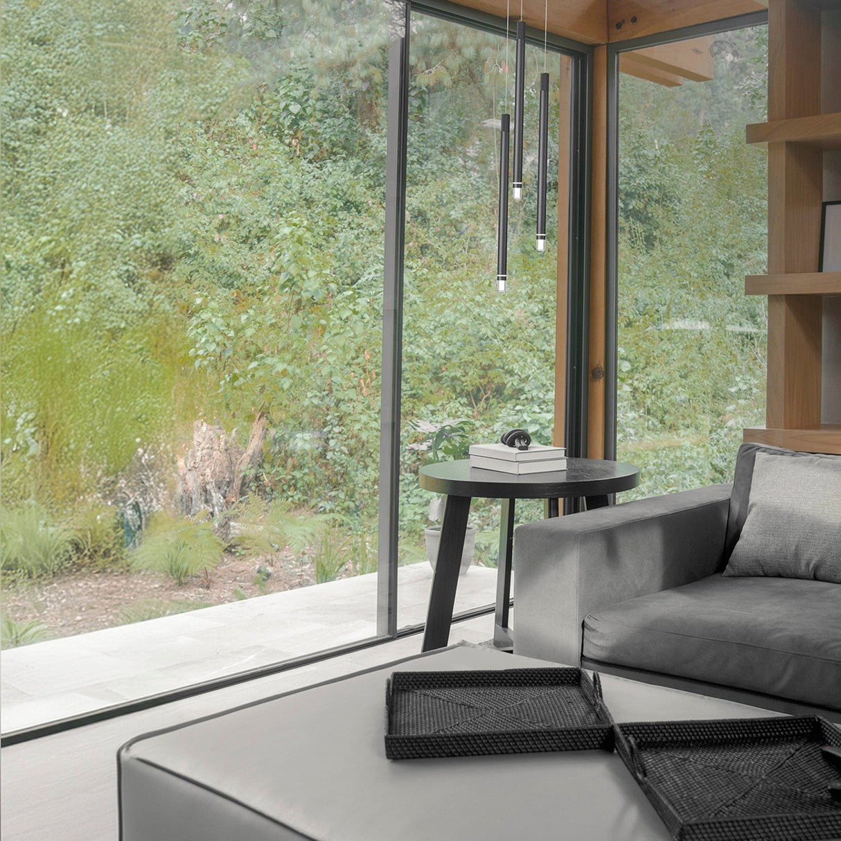 Moana LED Pendant Light 7W 3000K - Dark Grey