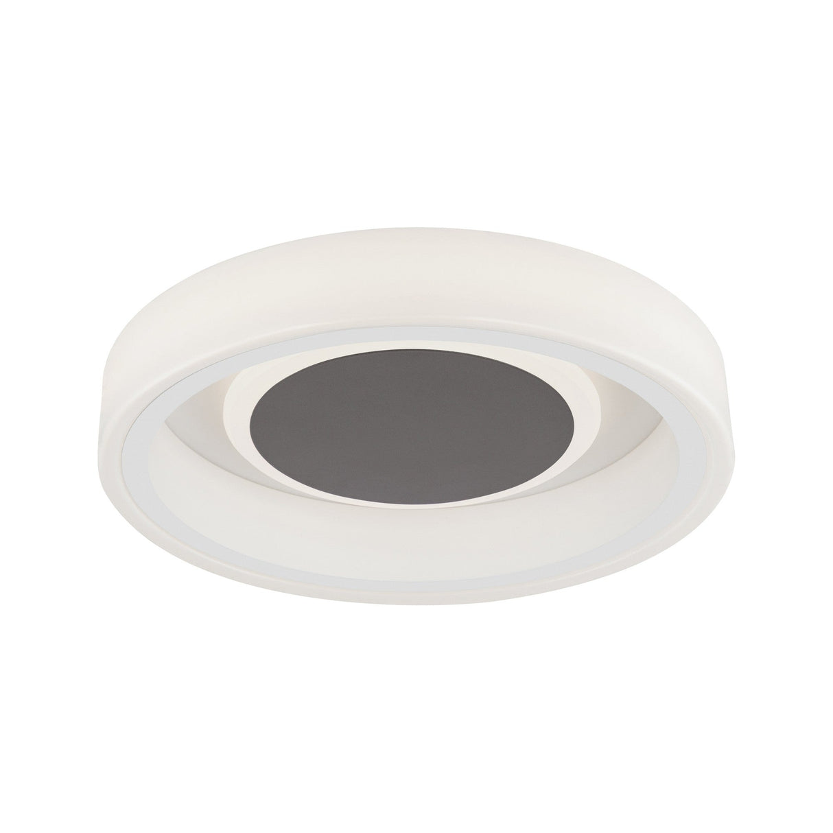 Moca LED Flush Ceiling Light 30W 4000K - White/Mocha