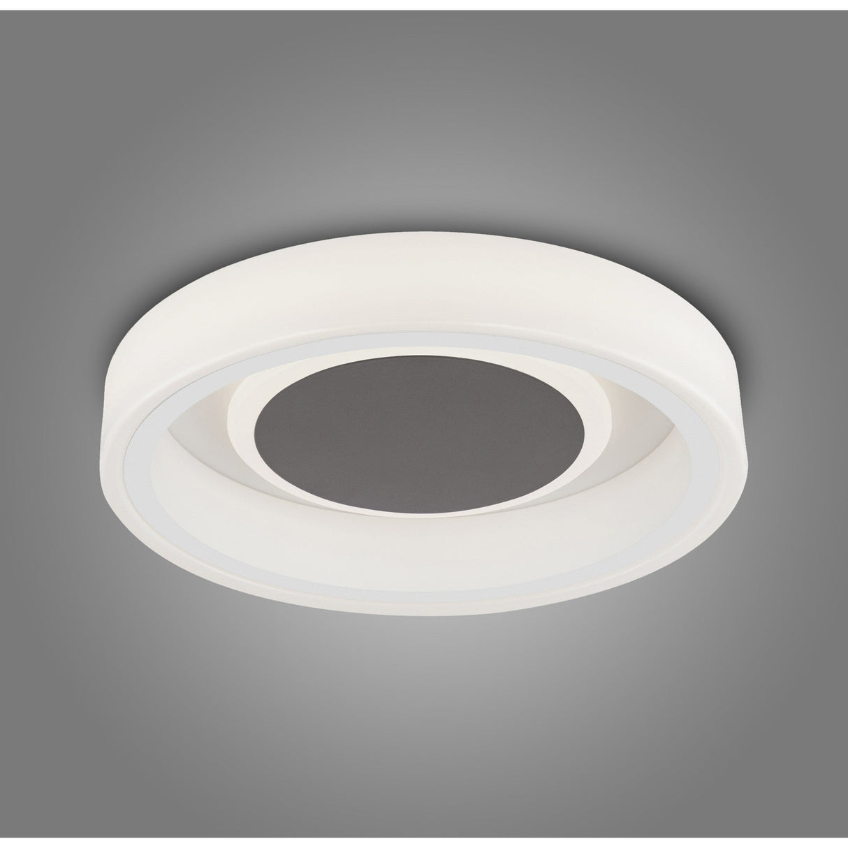 Moca LED Flush Ceiling Light 30W 4000K - White/Mocha