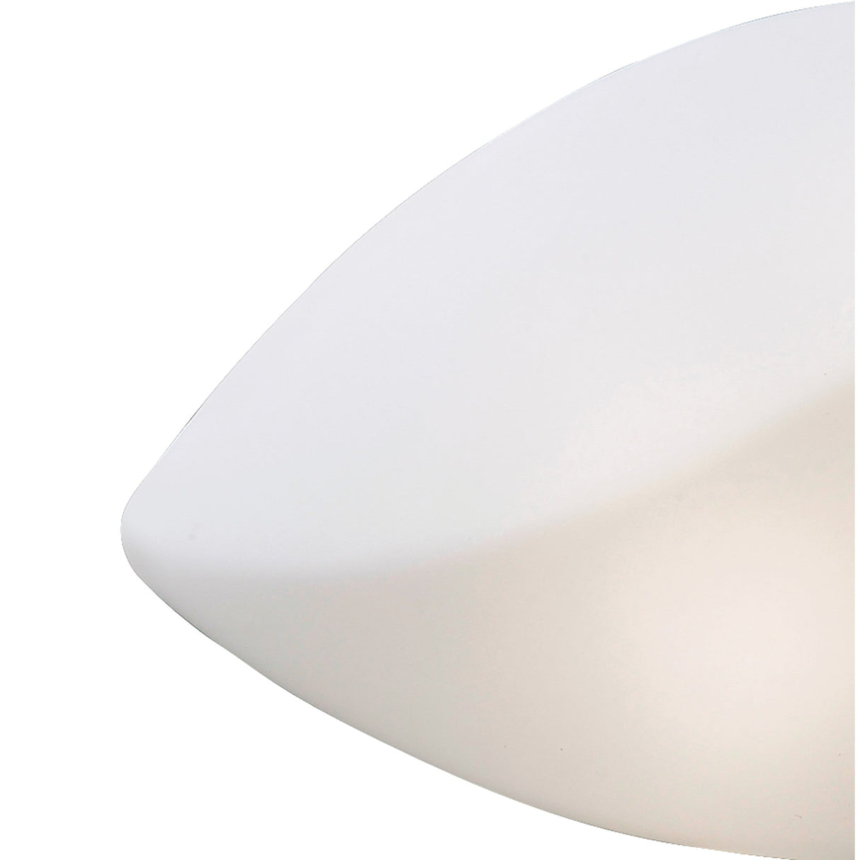 Natura 2 Light Wall/Semi-Flush Ceiling Light - Chrome/White