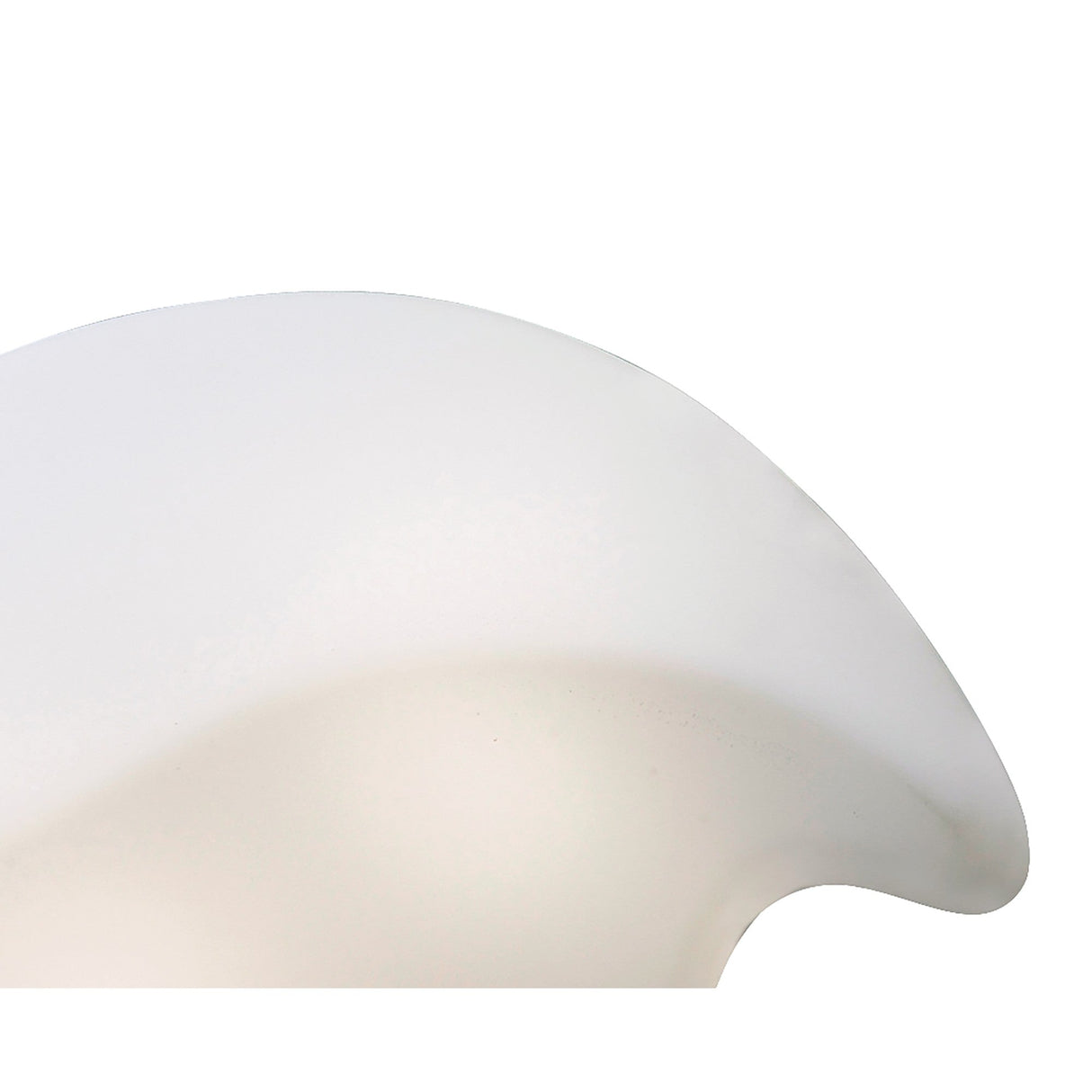 Natura 2 Light Wall/Semi-Flush Ceiling Light - Chrome/White