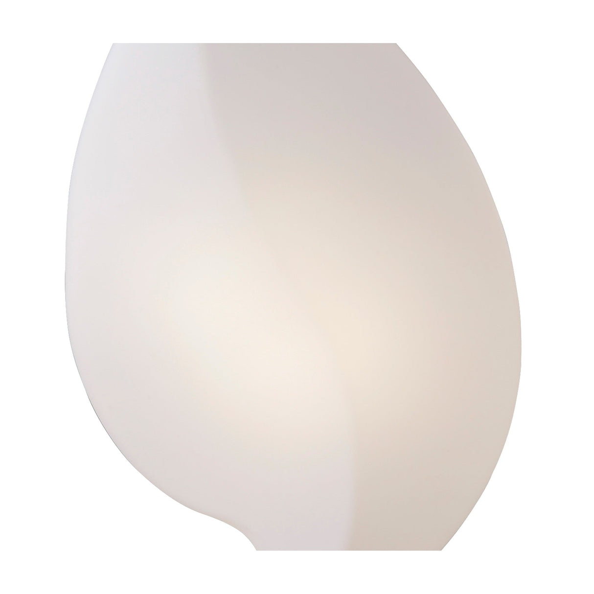 Natura Large 2 Light Table Lamp - Chrome/Opal White