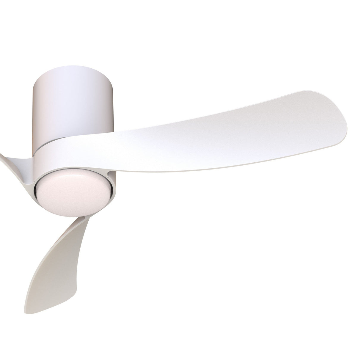 Nemo S CCT Dimmable LED Ceiling Fan Light With Remote Control - White