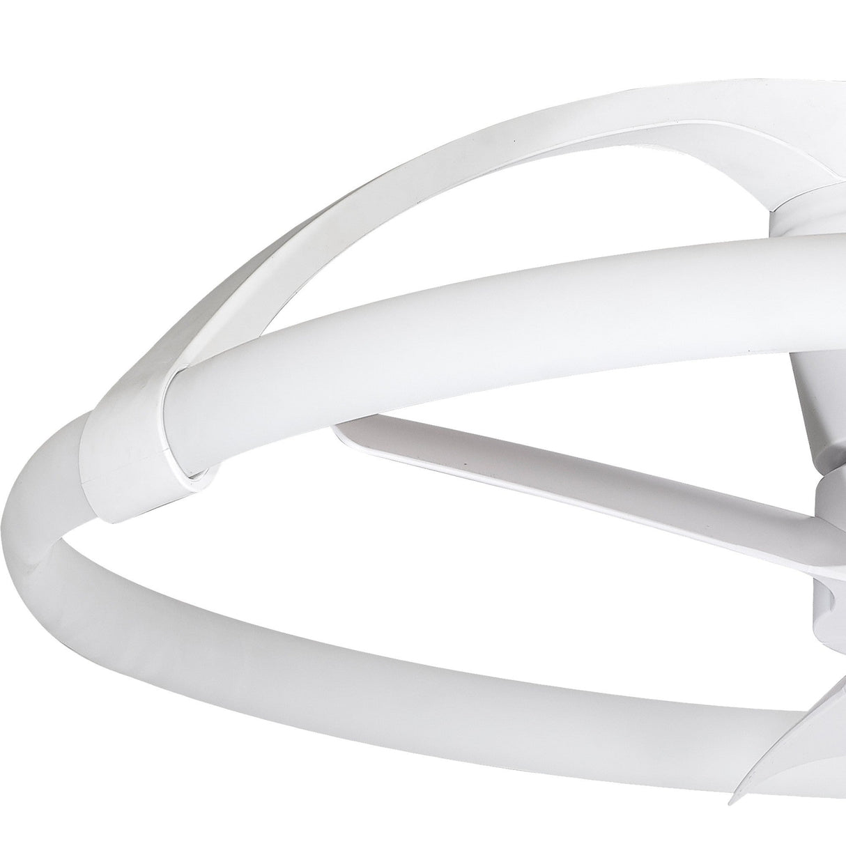 Nepal Mini CCT Dimmable LED Ceiling Fan Light With Remote Control & APP Control - White