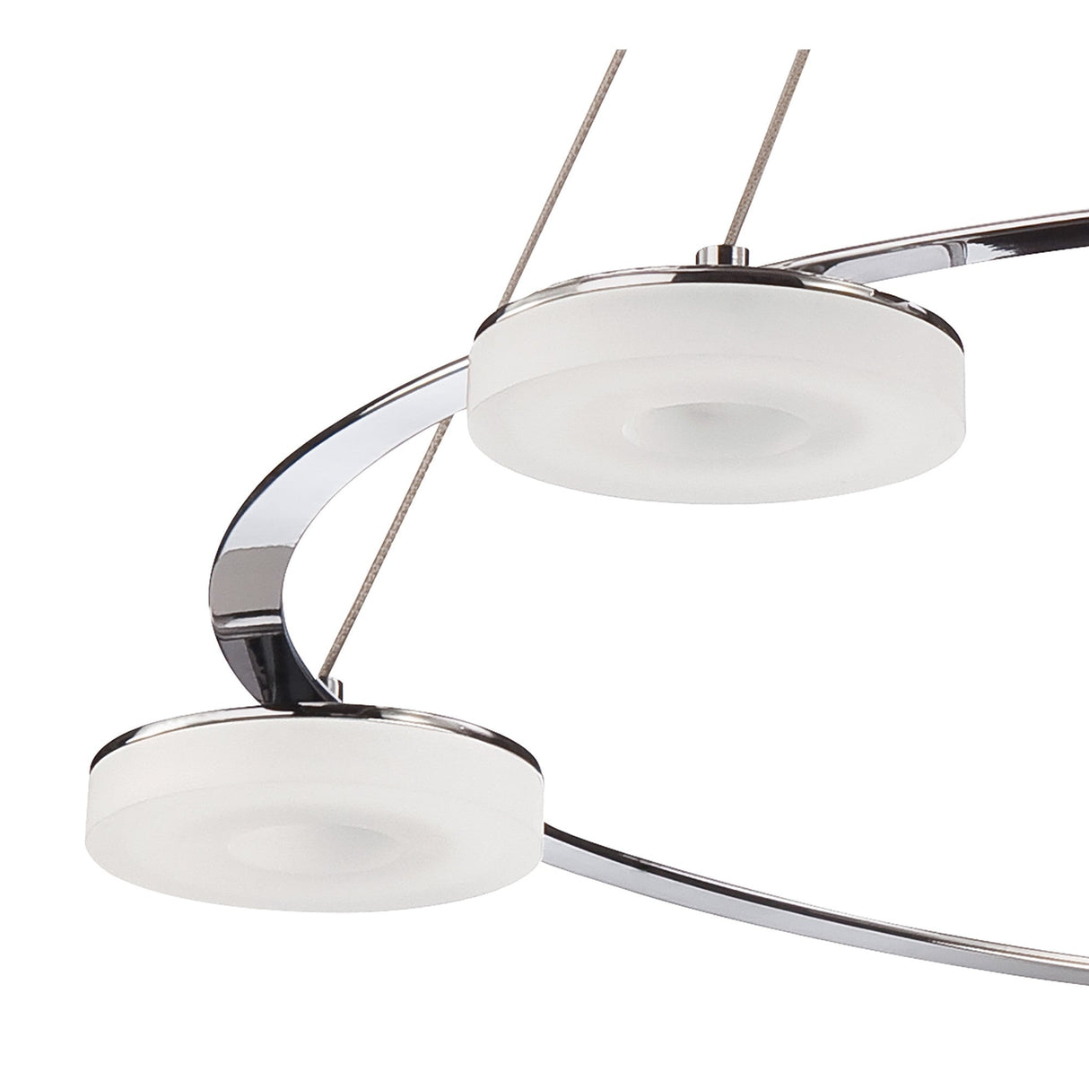 Nimbus 60cm LED Suspension Light 25W 3000K - Chrome