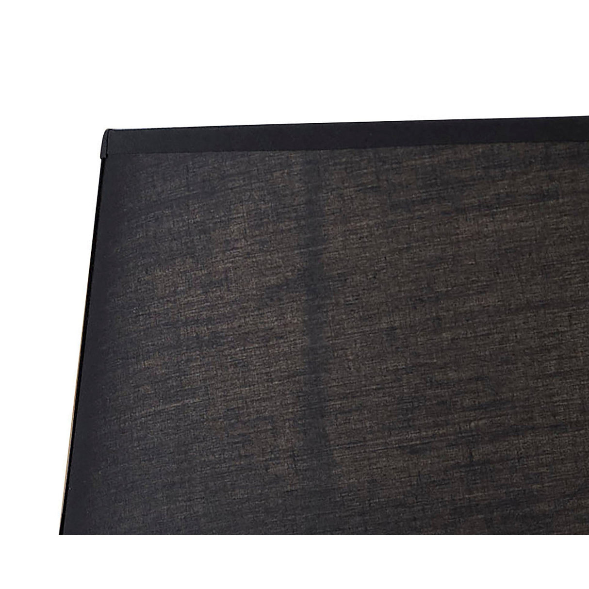 Ninette Large 2 Light Table Lamp - Brass With Black Shade