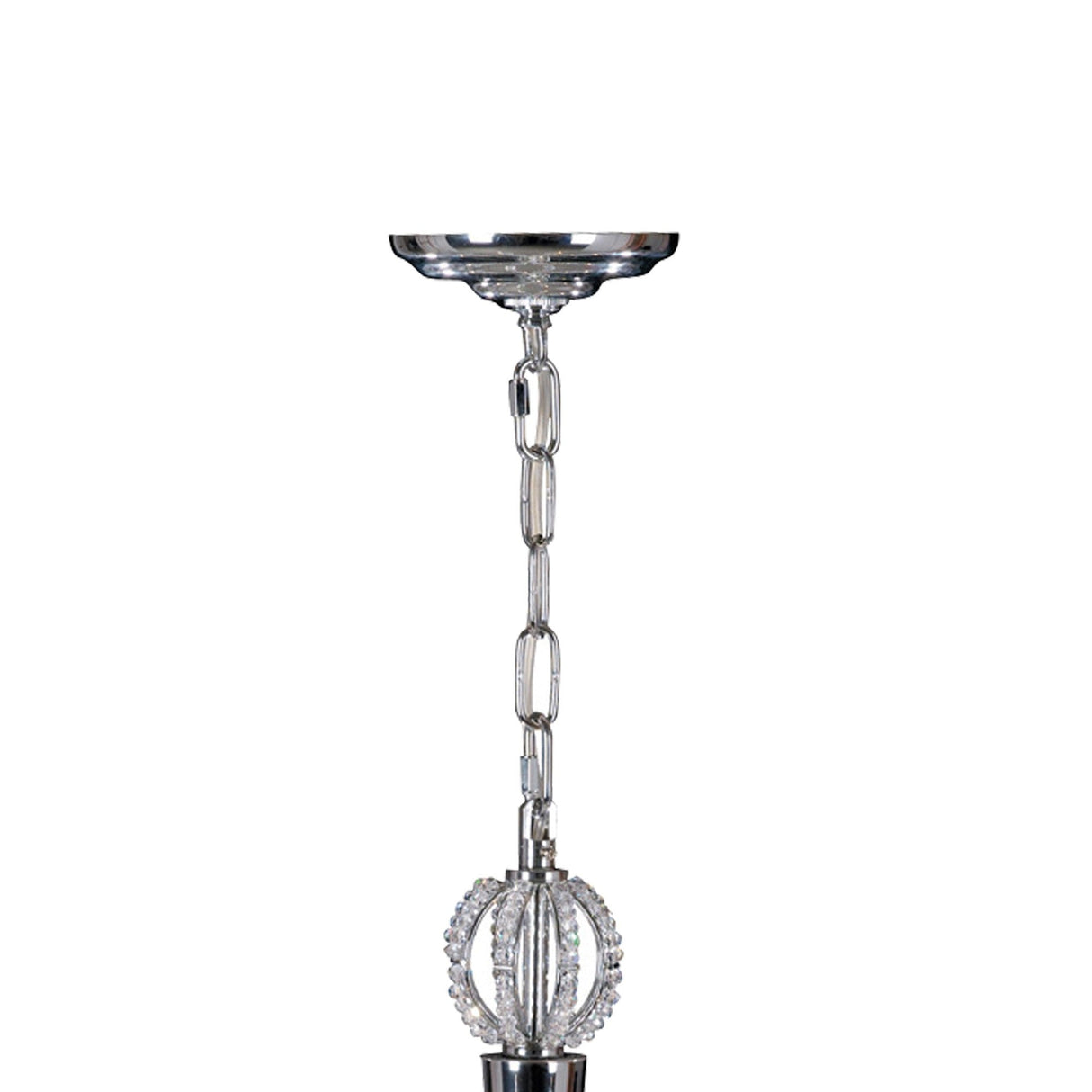 Niobe 72cm 5 Light Crystal Chandelier - Polished Chrome