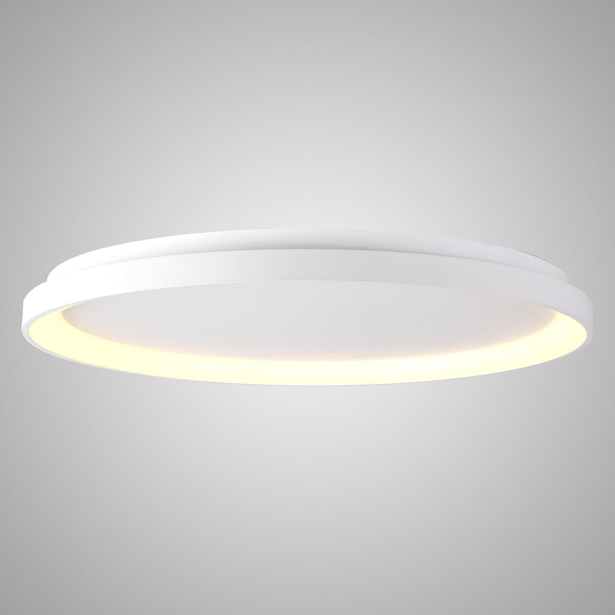 Niseko Ring LED Flush Ceiling Light 3000K 78W - White
