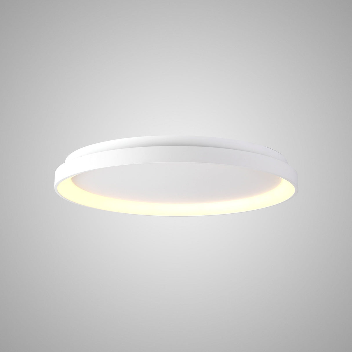 Niseko Ring LED Flush Ceiling Light 3000K 58W - White