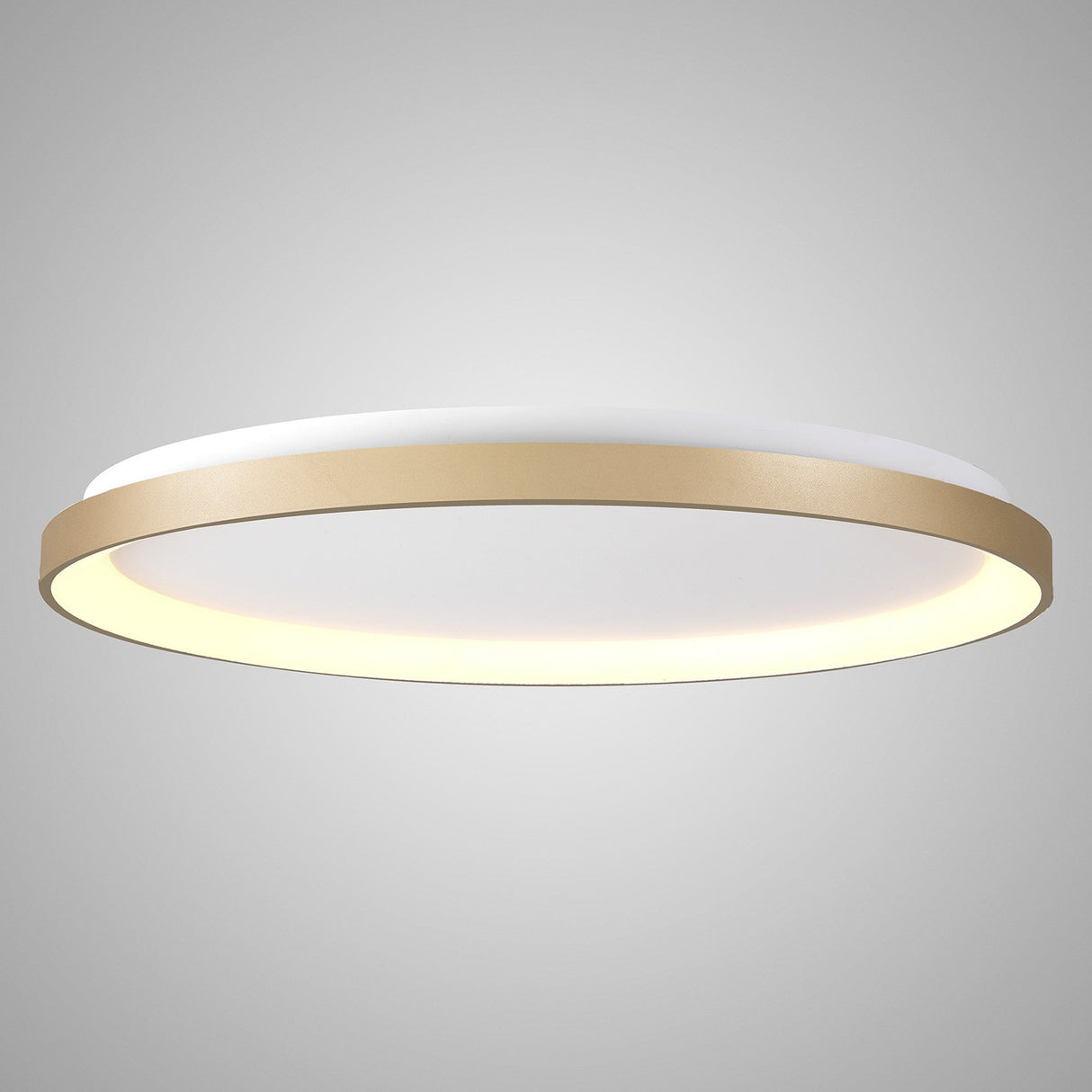 Niseko Ring LED Flush Ceiling Light 3000K 78W - Gold
