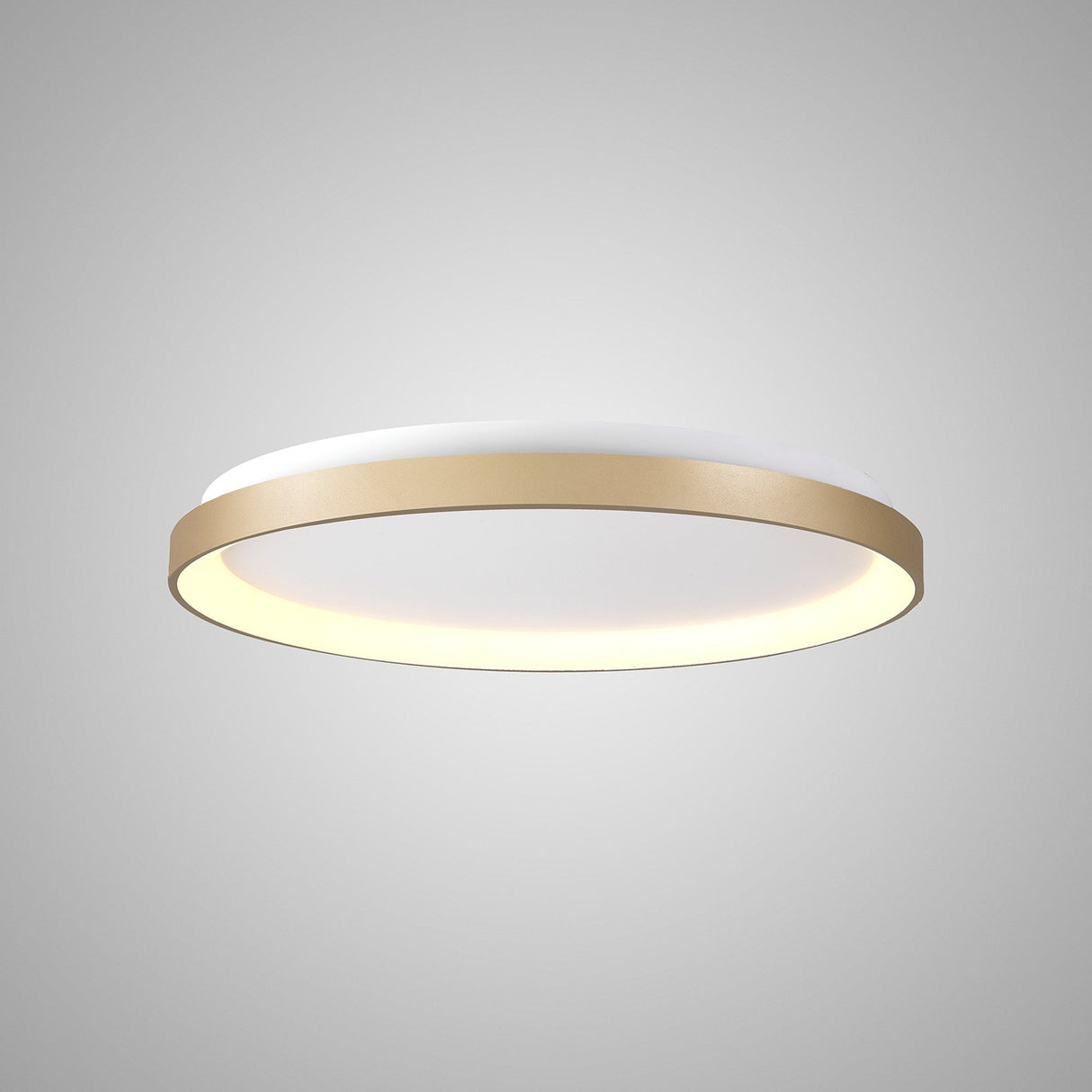 Niseko Ring LED Flush Ceiling Light 3000K 58W - Gold