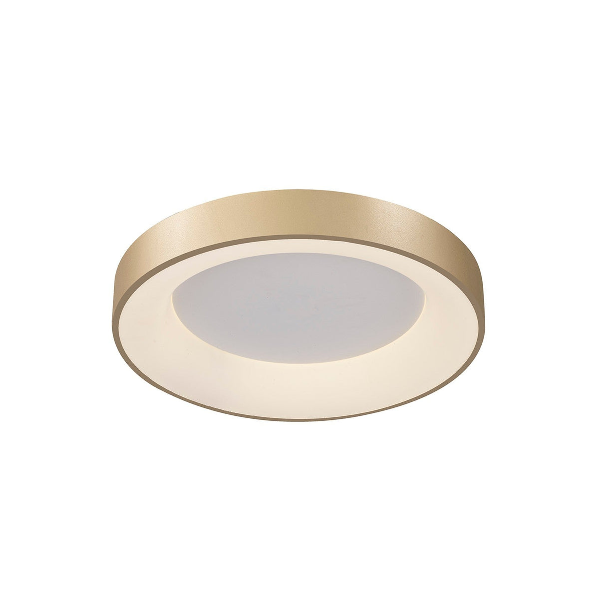 Niseko Ring LED Flush Ceiling Light 3000K 30W - Gold