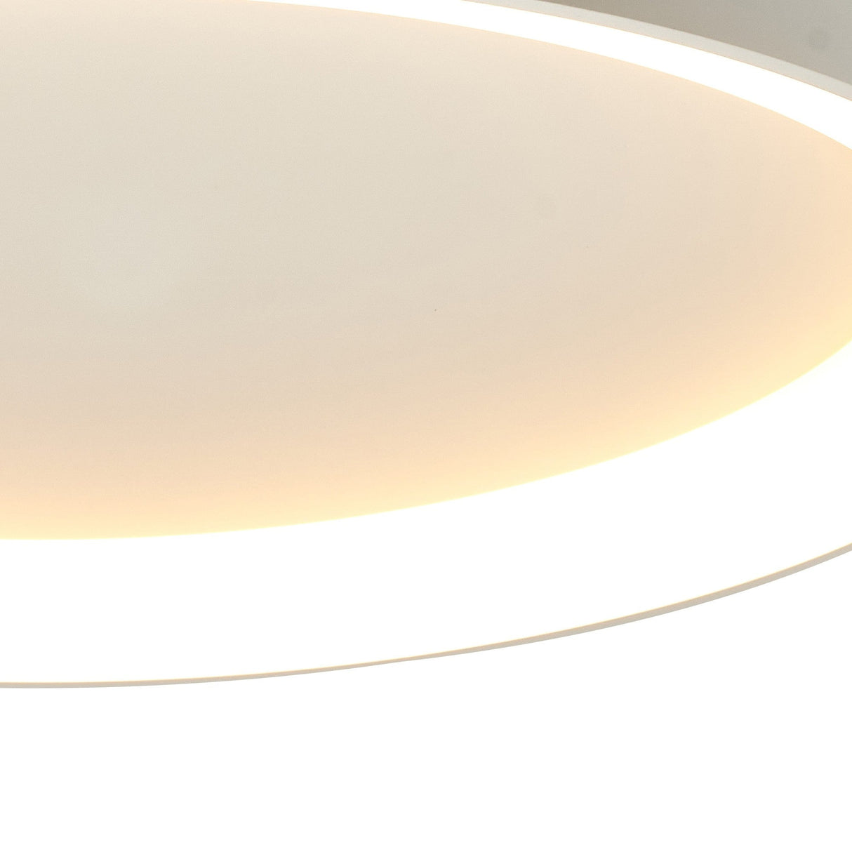 Niseko Ring CCT Dimmable LED Flush Ceiling Light With Remote Control 78W - White