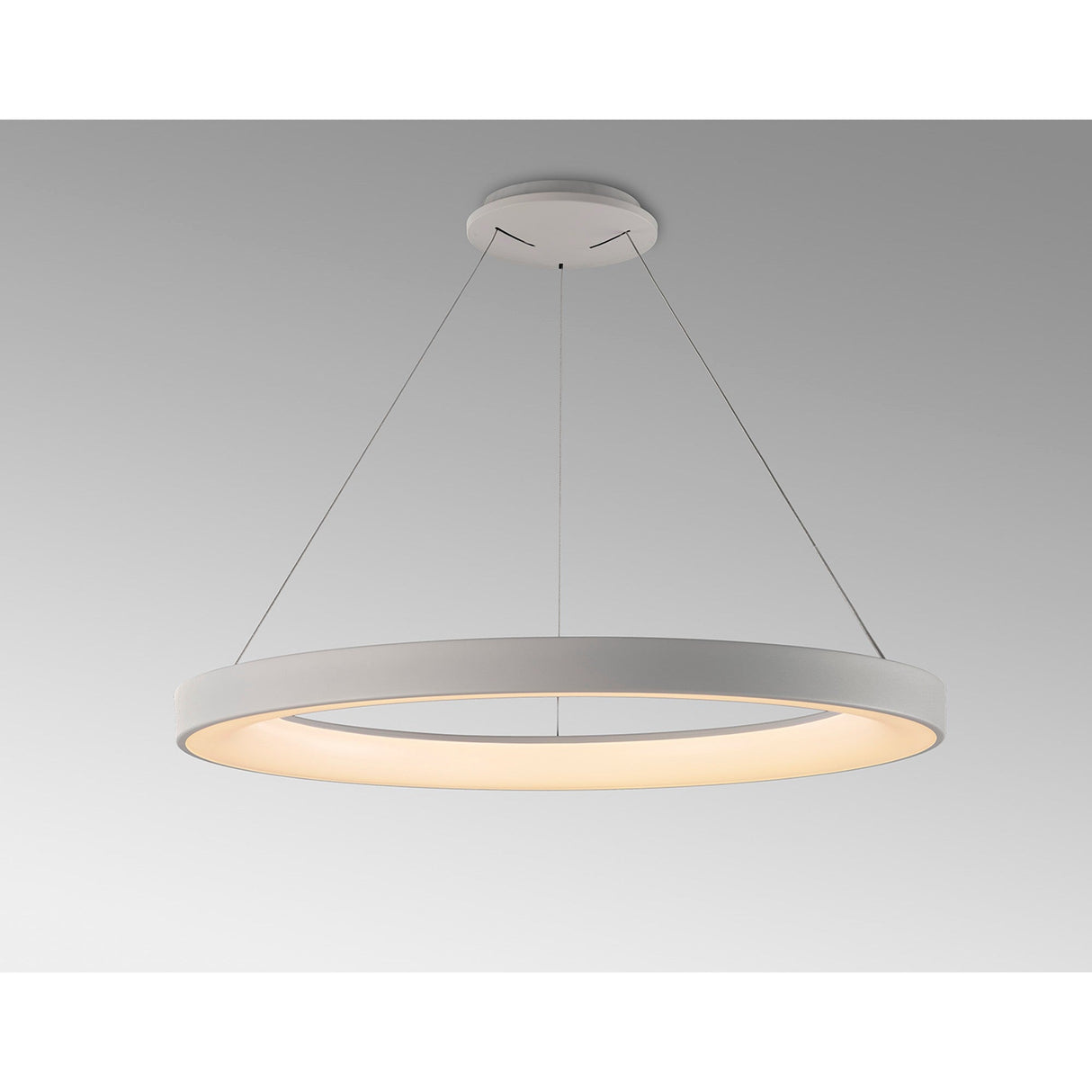 Niseko 90cm LED Suspension Light With Remote Control - White